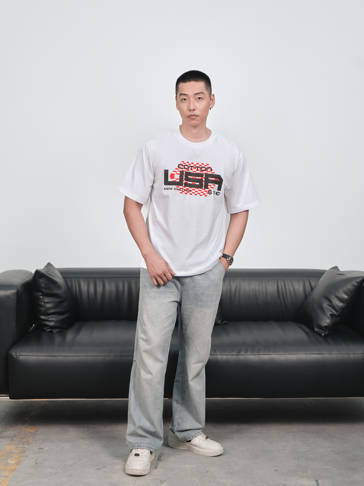 Áo Thun Relaxed USA New Culture