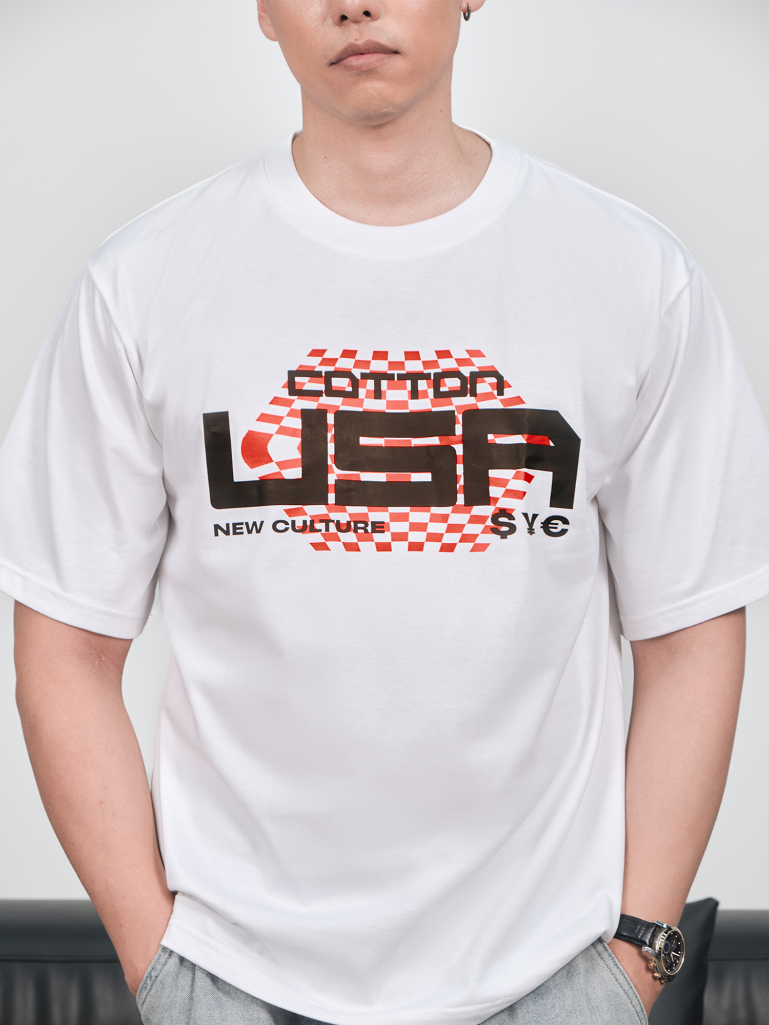 Áo Thun Relaxed USA New Culture