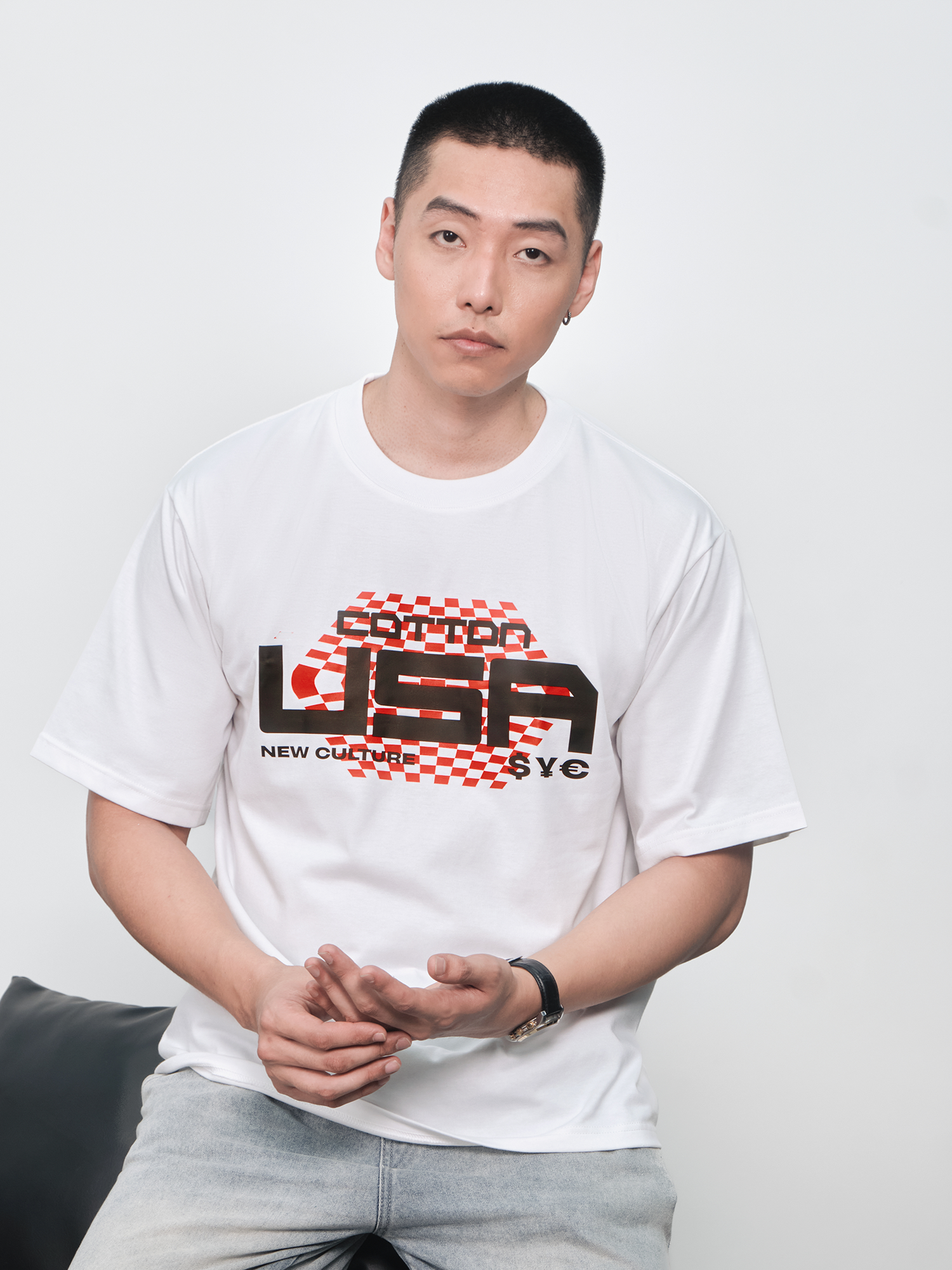 Áo Thun Relaxed USA New Culture