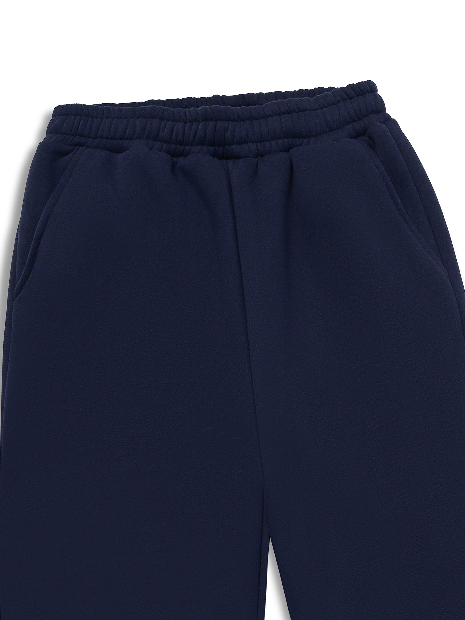 Quần Ống Suông Nỉ Bông Cotton USA Basic