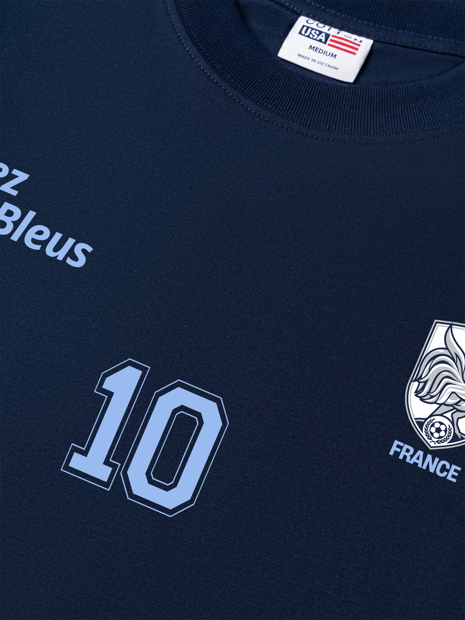 Áo Thun Relaxed Fit Allez Les Bleus