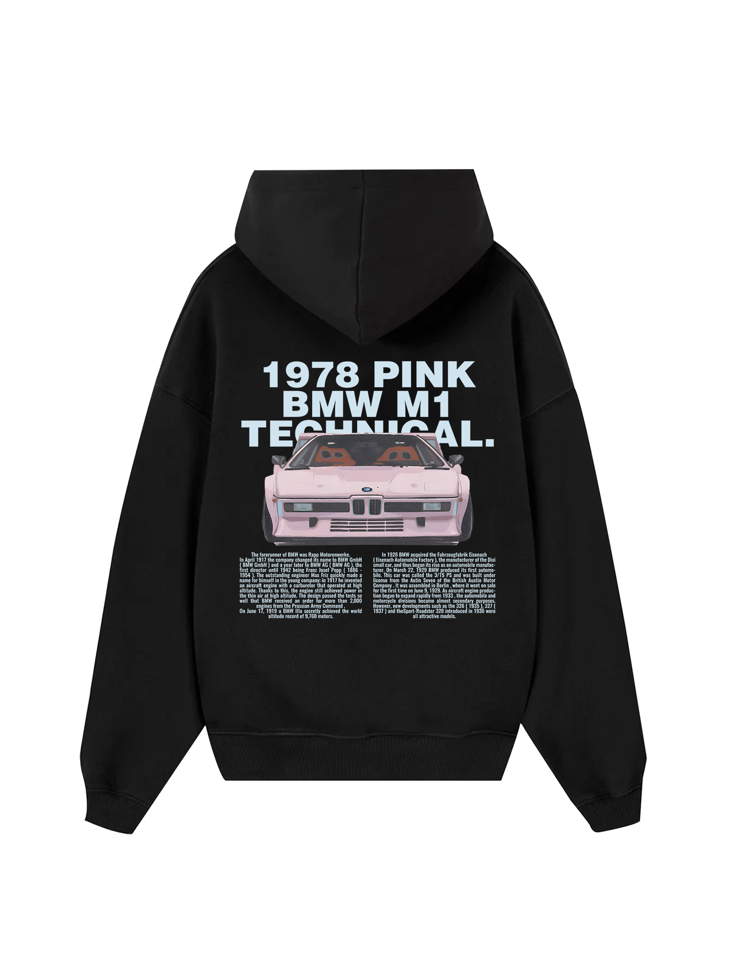 BMW Pink Technical Hoodie