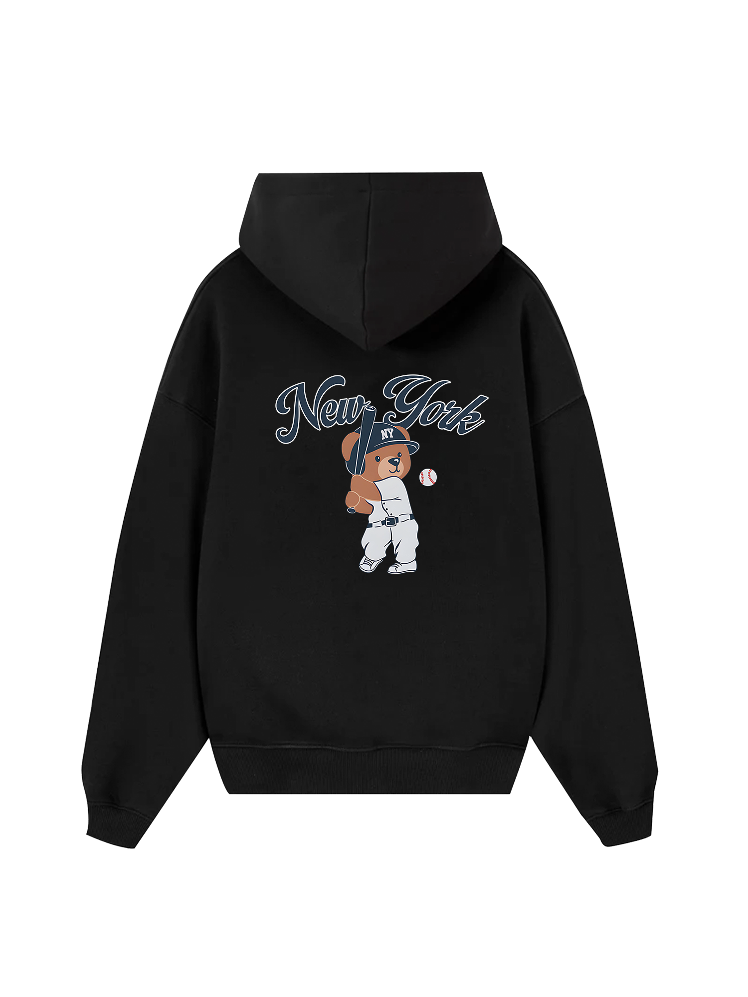 Baseball Bear Hoodie