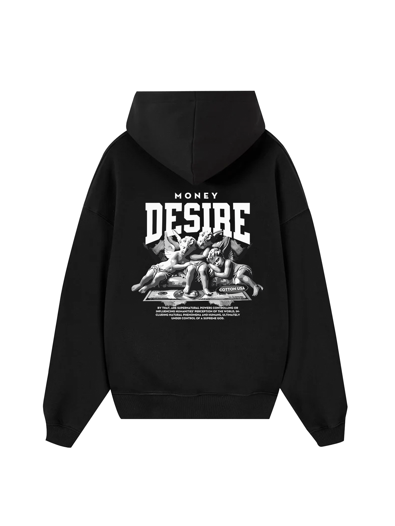 Money Desire Angel Hoodie