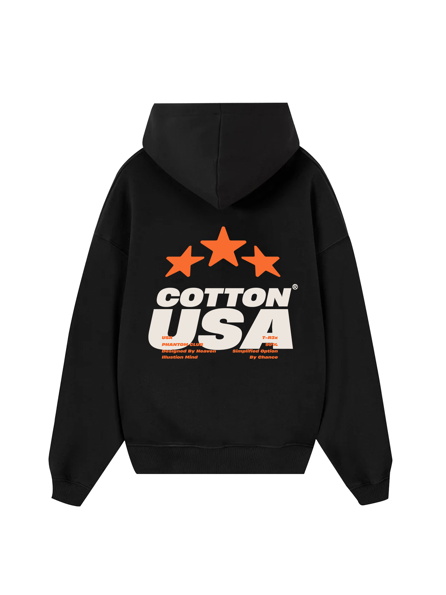 USA Fliction Star Hoodie