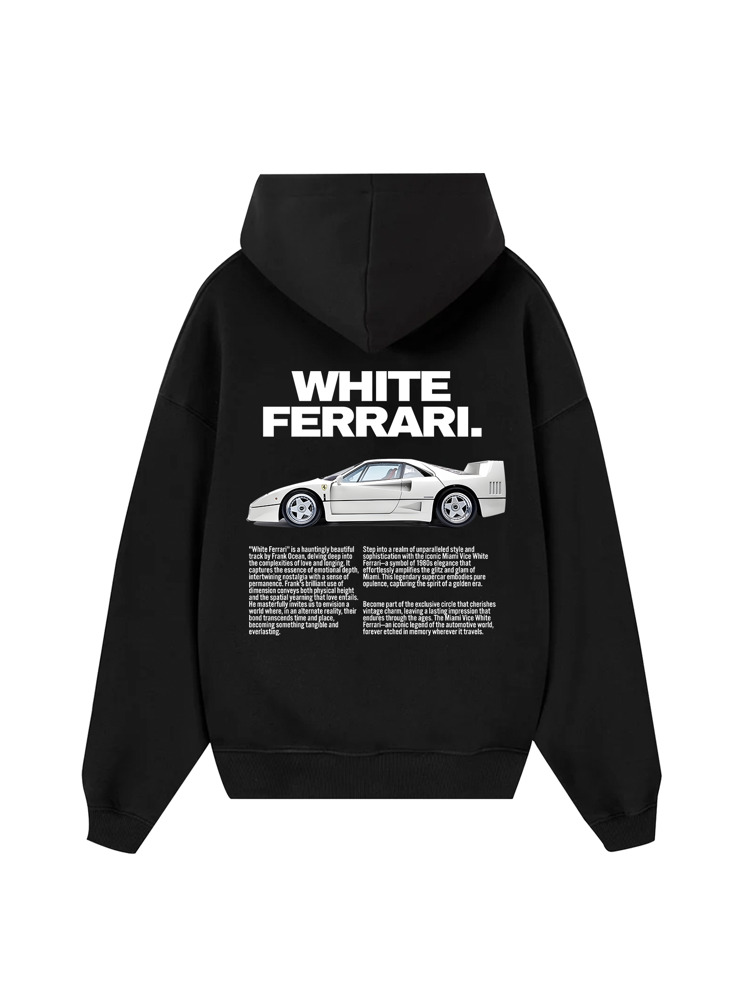 Ferrari White Brilliant Hoodie
