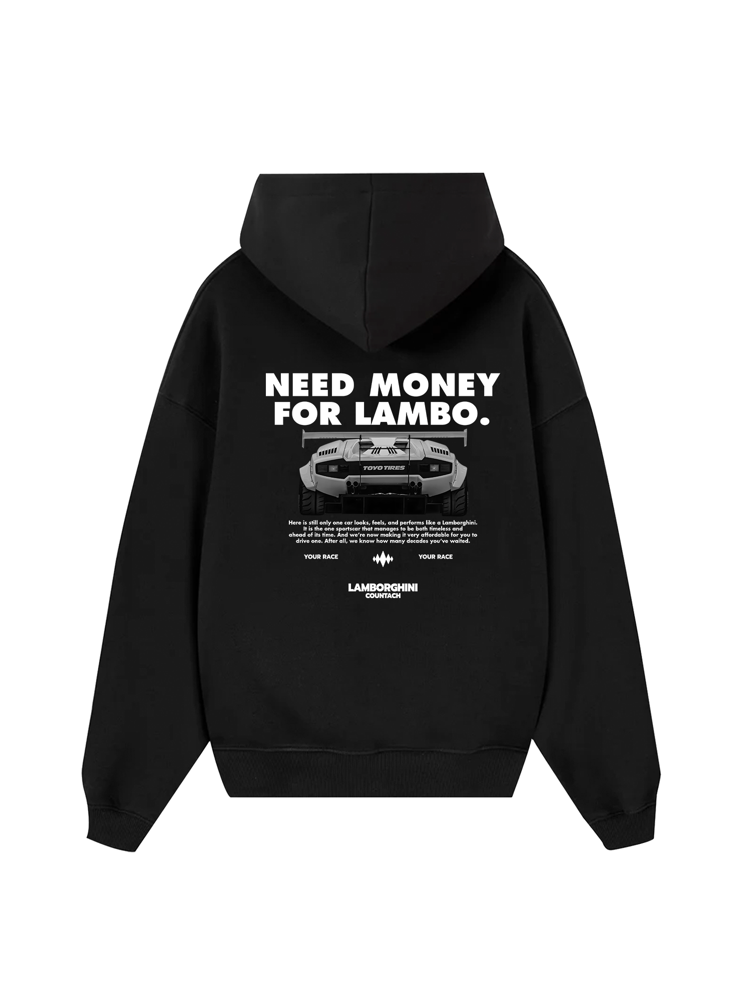 Lamborghini Countach LBWK Hoodie