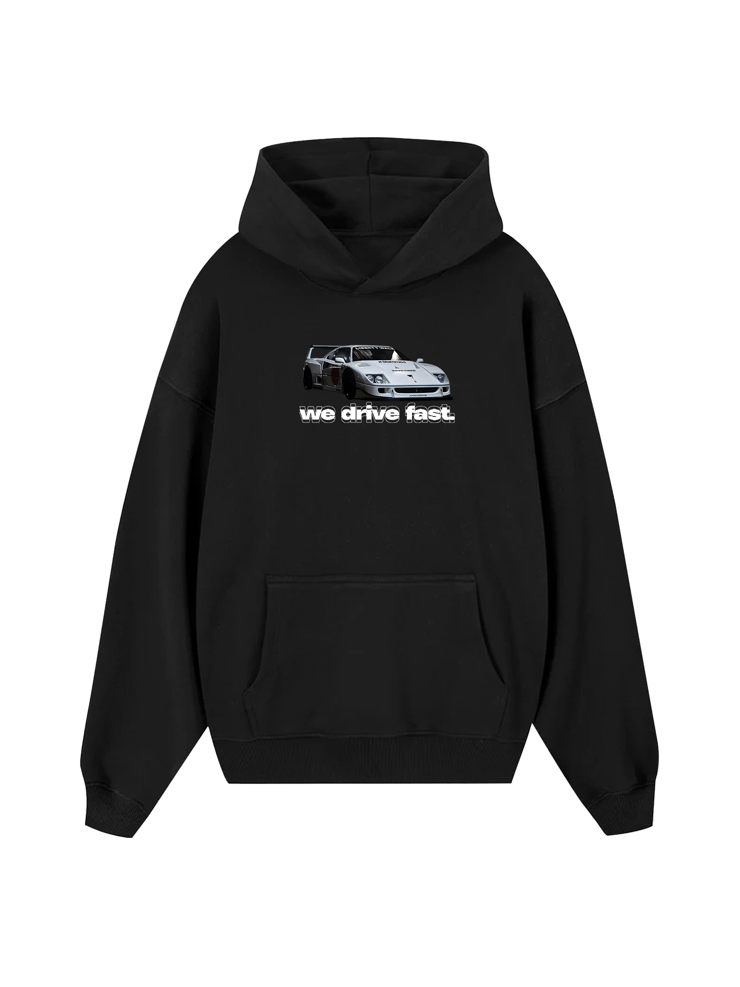 Ferrari We Drive Fast Hoodie