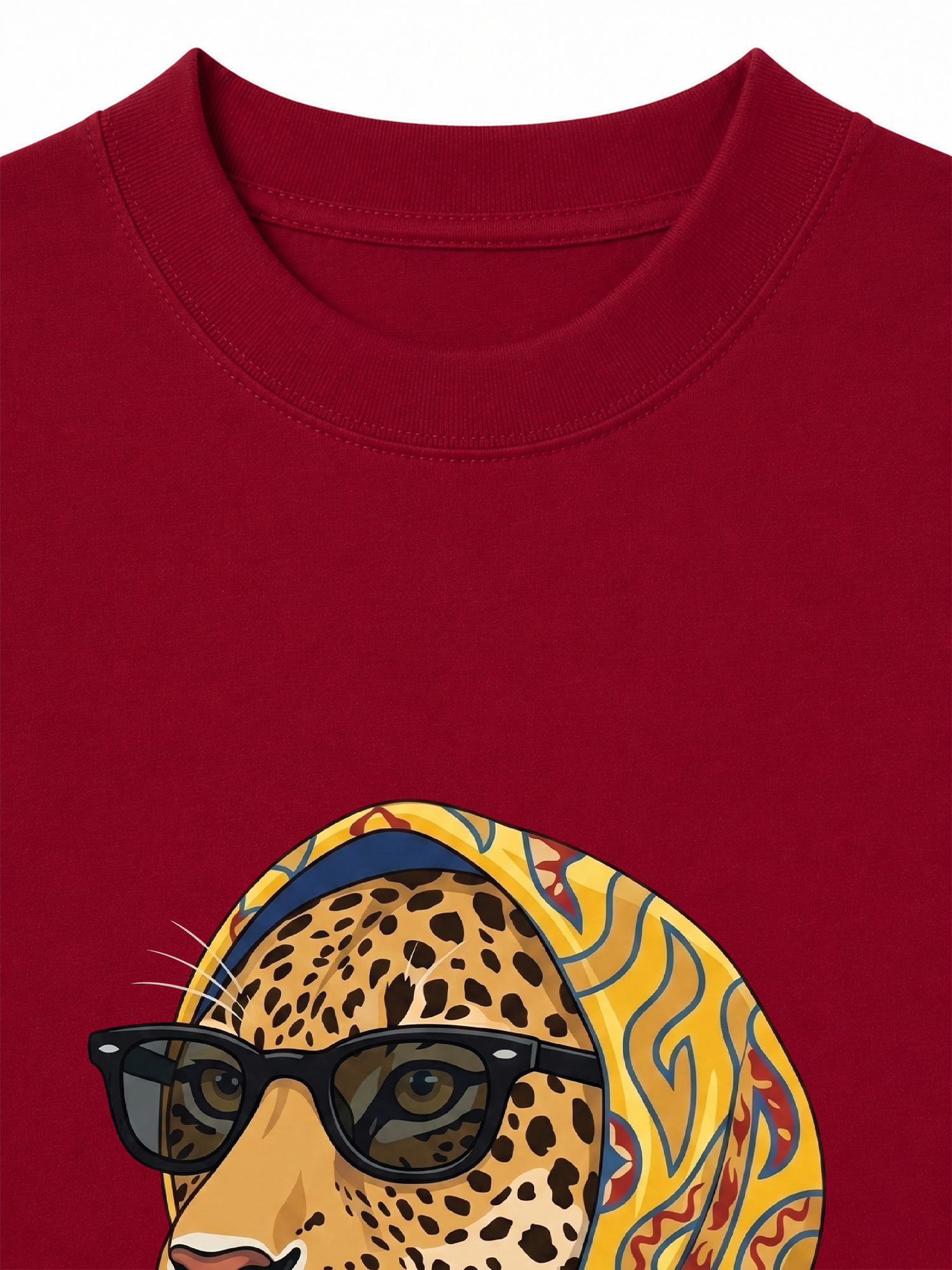 Áo Thun Relaxed Fit Urban Leopard Safari Chic