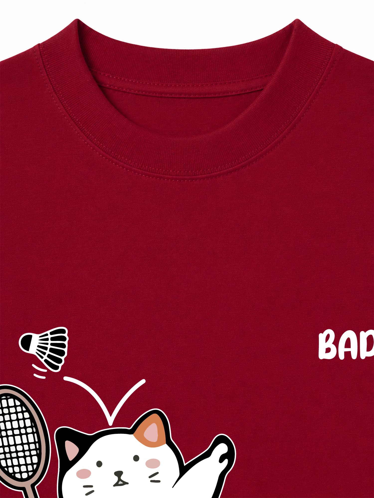 Áo Thun Relaxed Fit Badminton Jumping Smash
