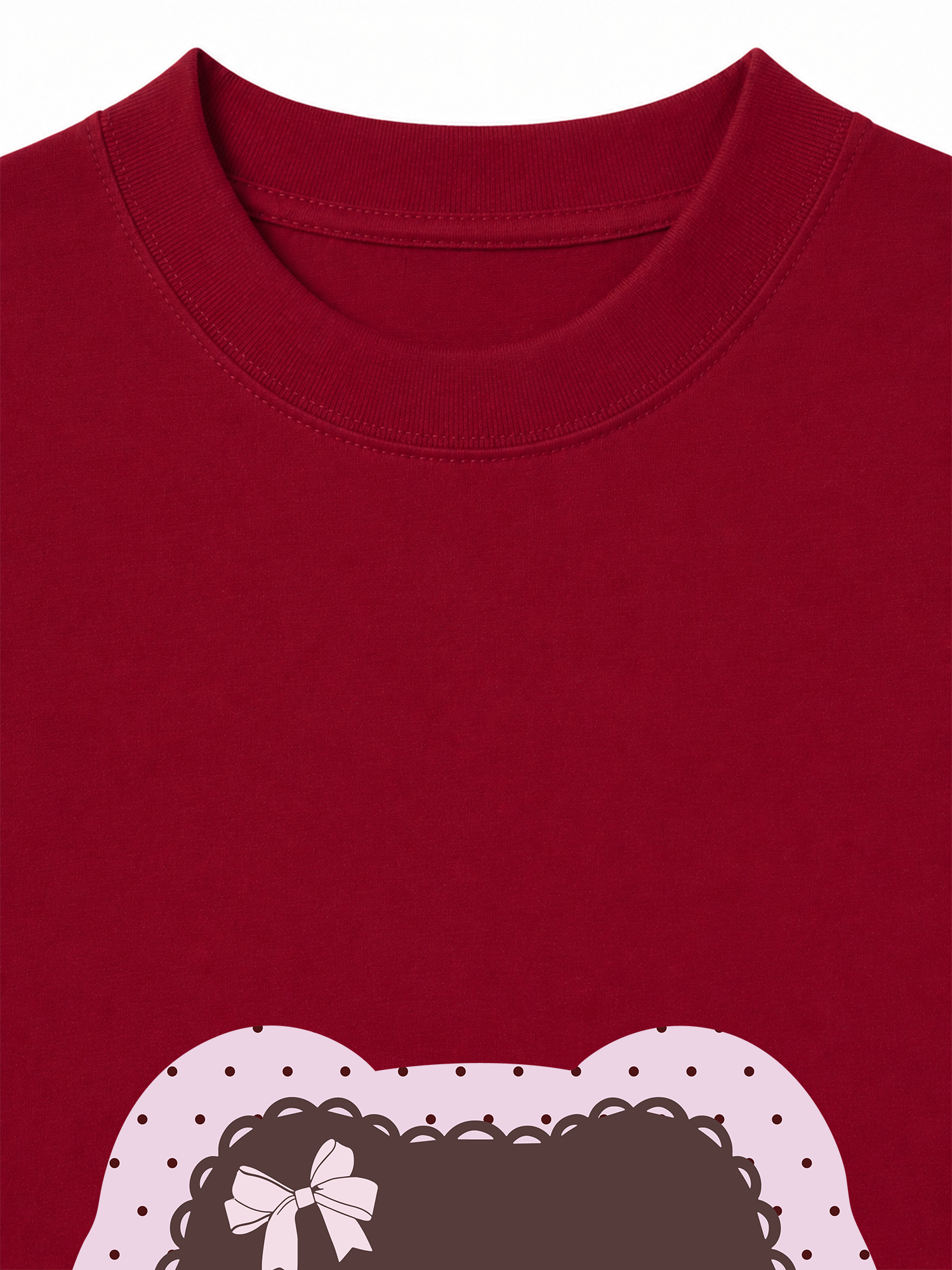 Áo Thun Relaxed Fit Dotty Mood Cute Cat