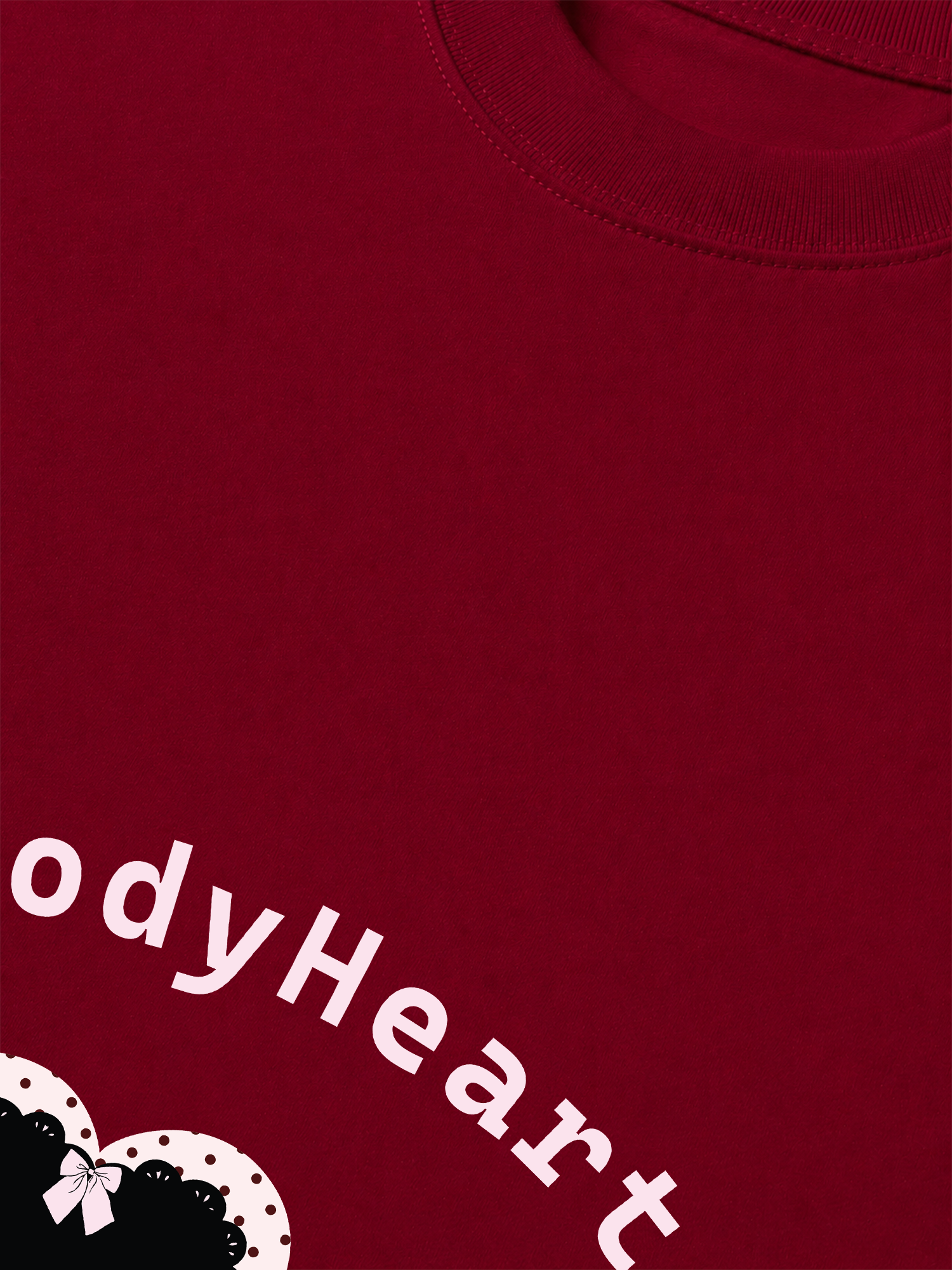 Áo Thun Relaxed Fit Dotty Mood Cherry Diary