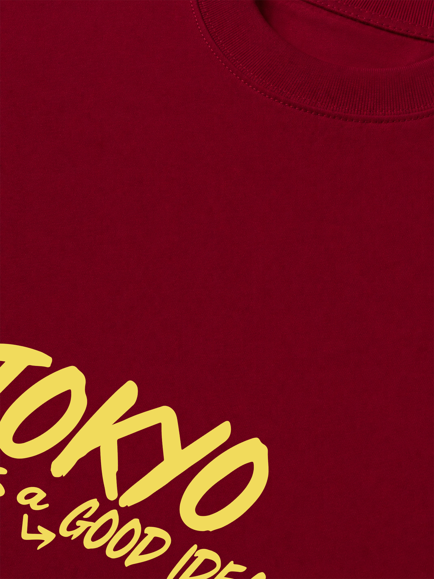 Áo Thun Relaxed Fit Cotton Tokyo Always Is A Good Idea