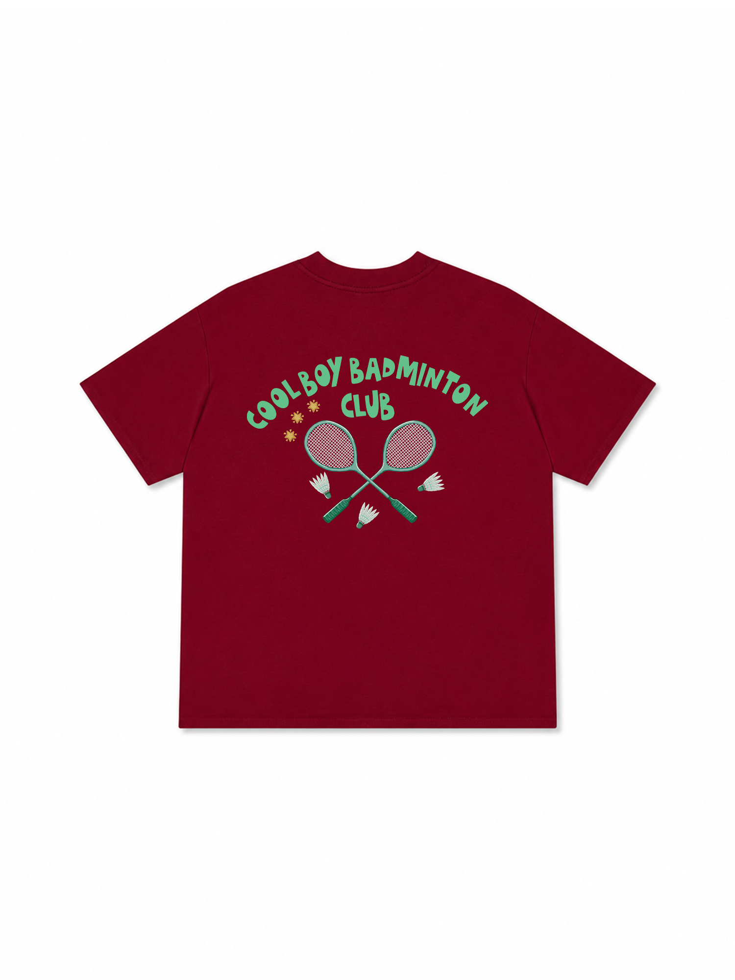 Áo Thun Relaxed Fit Badminton Cool Boy Club