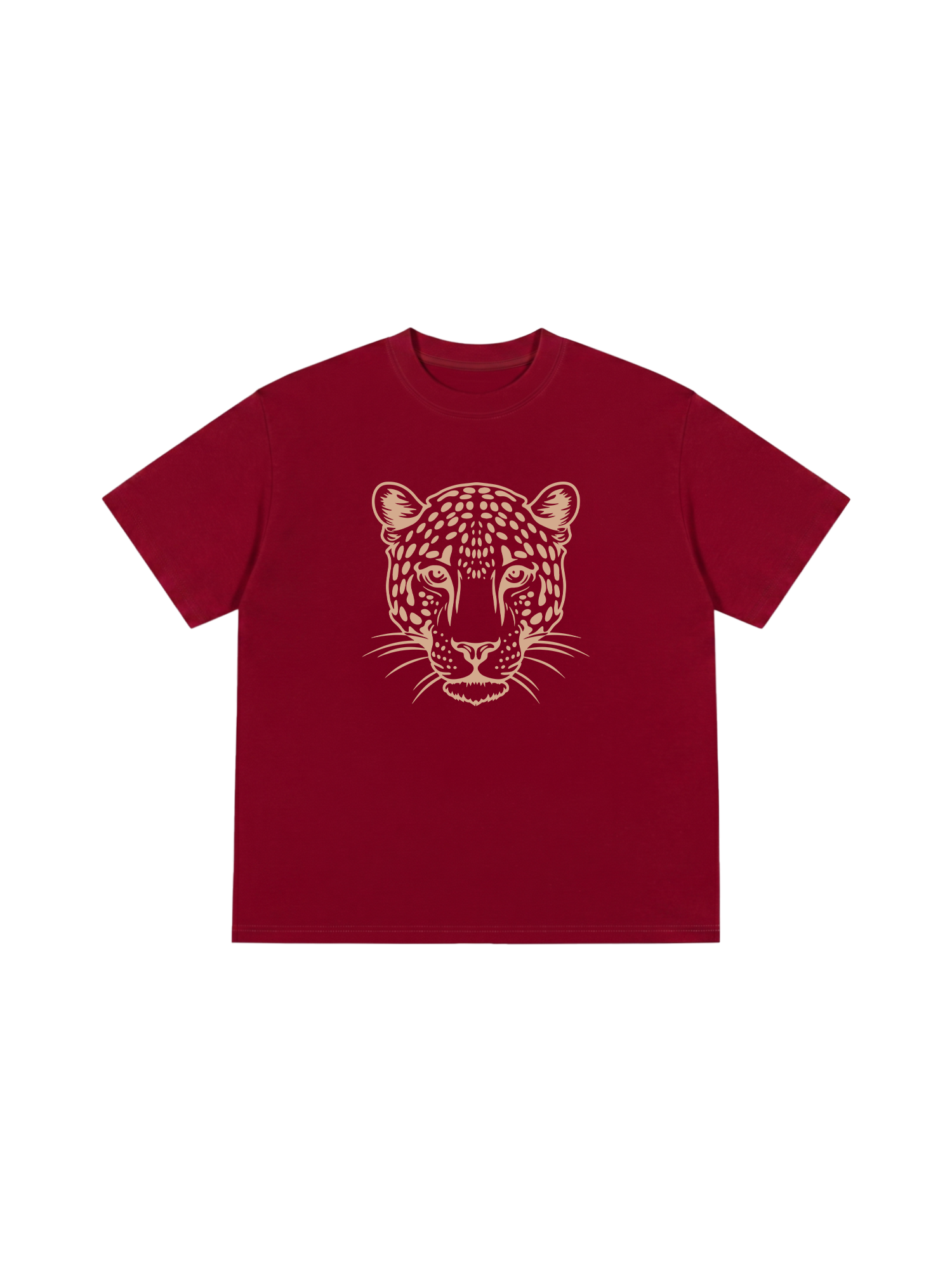 Áo Thun Relaxed Fit Urban Leopard Feline Face