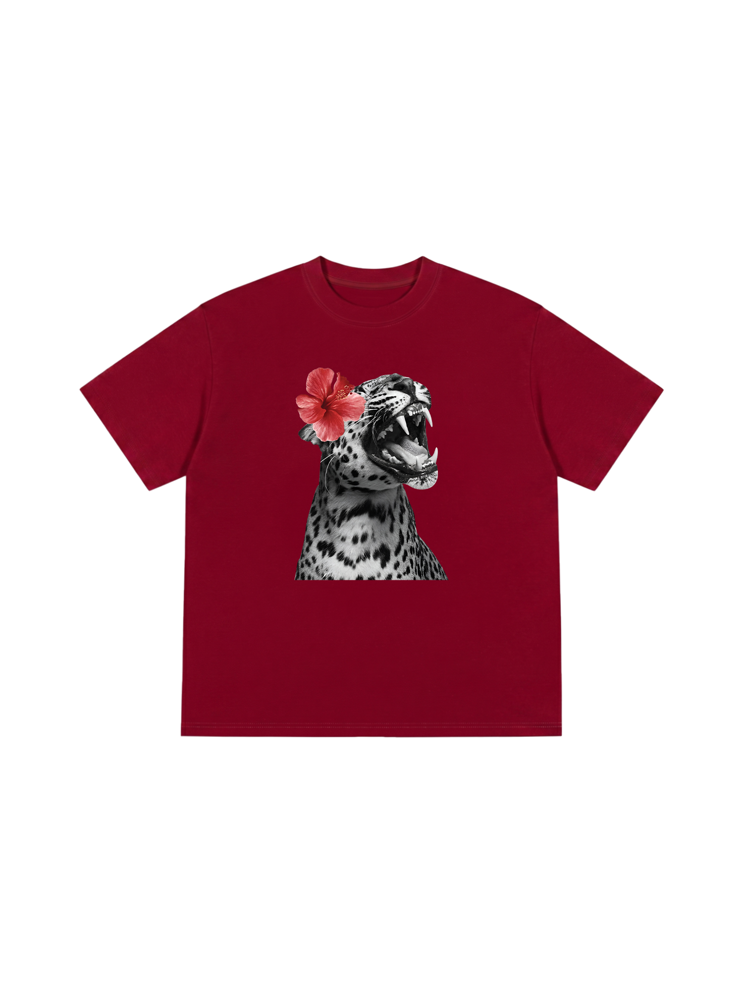 Áo Thun Relaxed Fit Urban Leopard Roar Flower