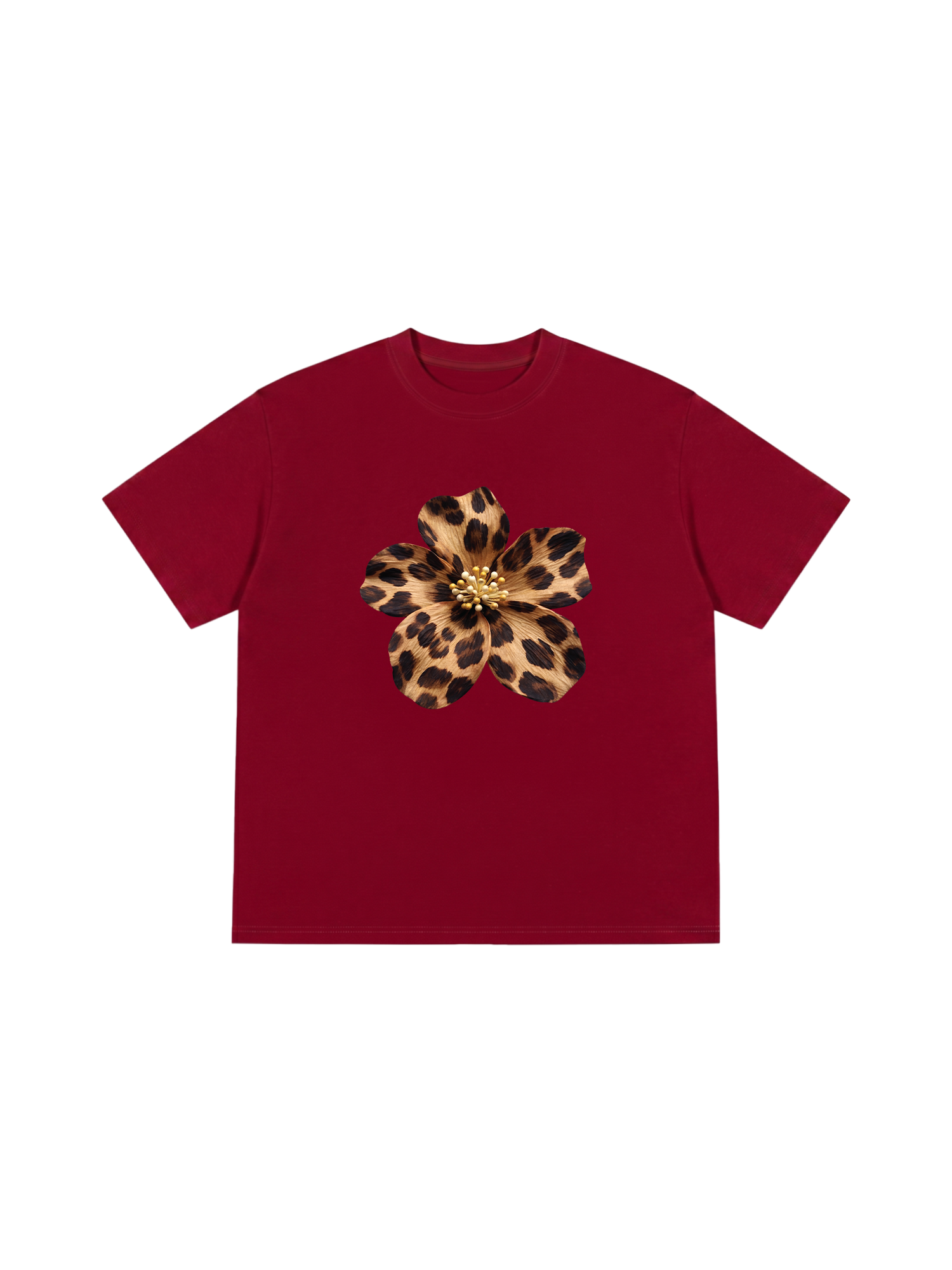 Áo Thun Relaxed Fit Urban Leopard Safari Spotted Petals