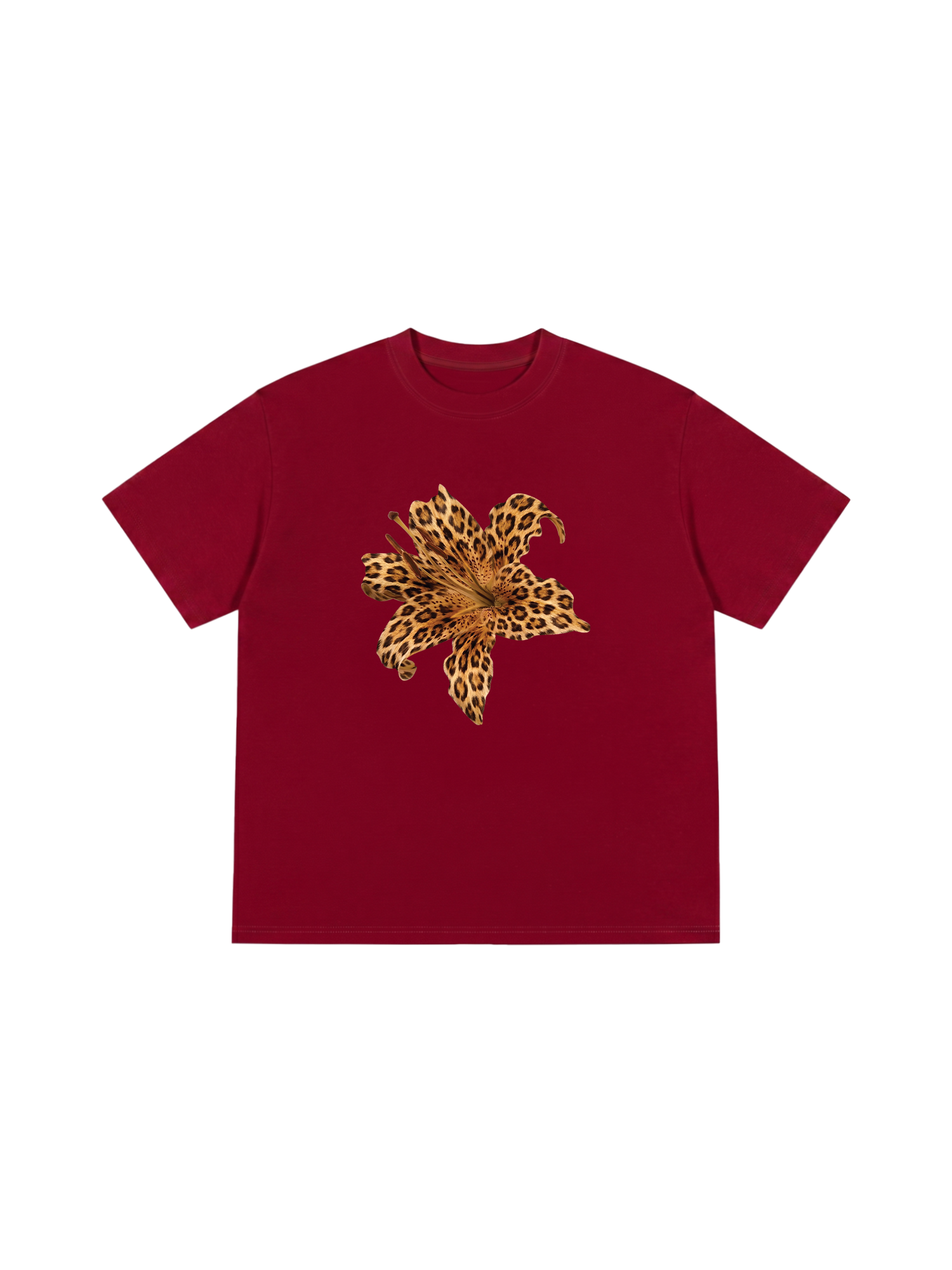 Áo Thun Relaxed Fit Urban Leopard Flower