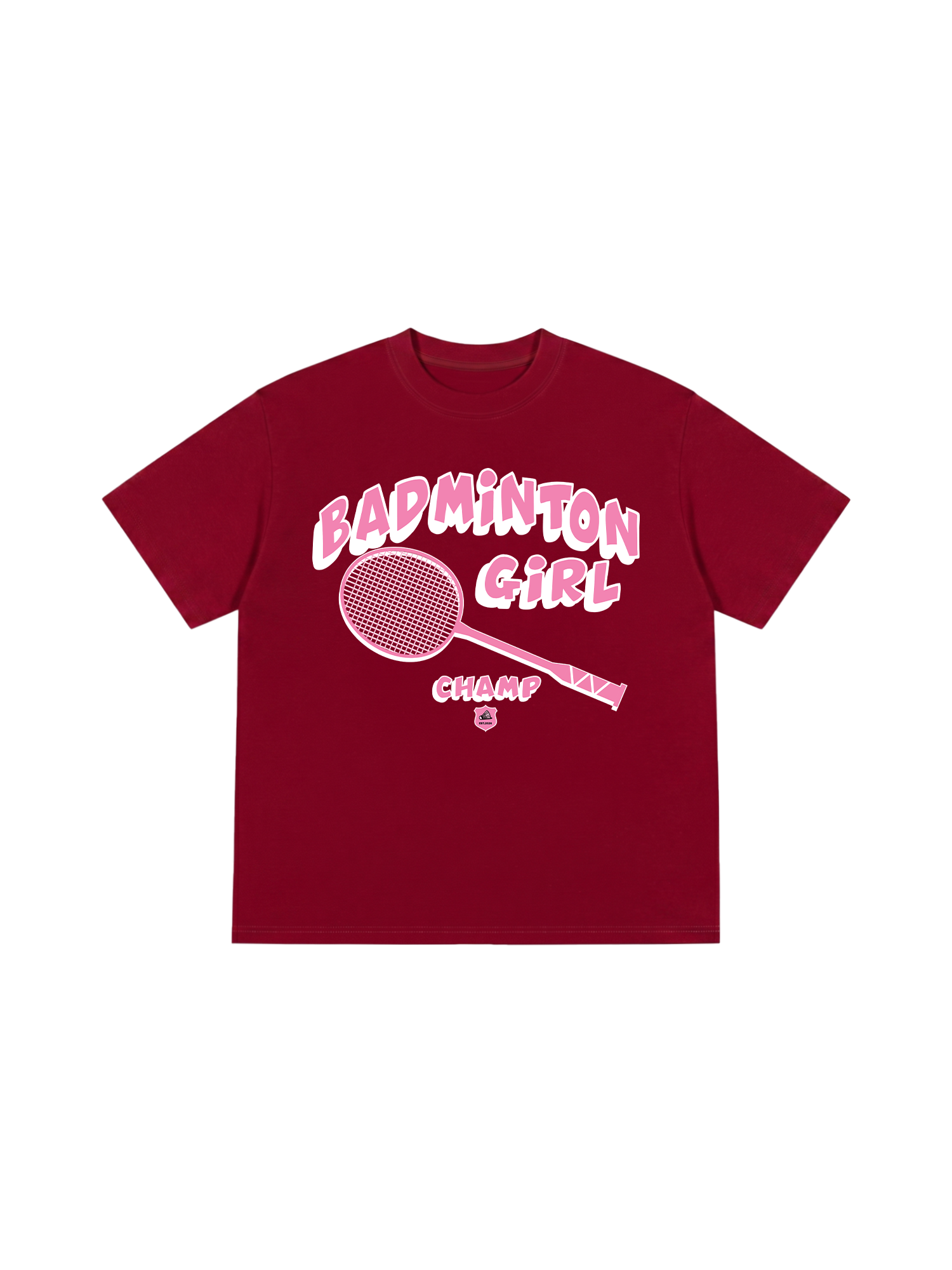 Áo Thun Relaxed Fit Badminton Girl