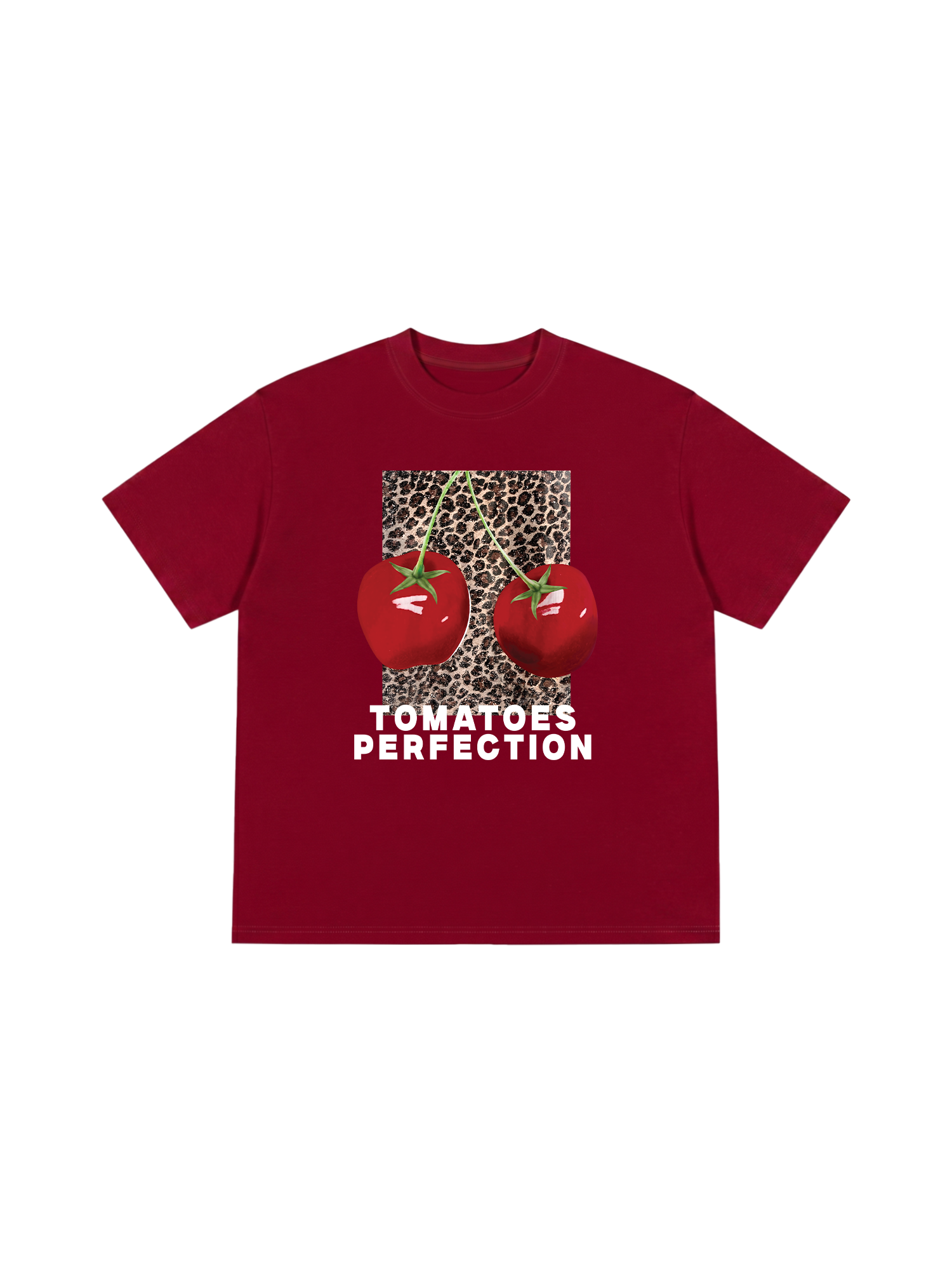 Áo Thun Relaxed Fit Urban Leopard Tomatoes Perfection