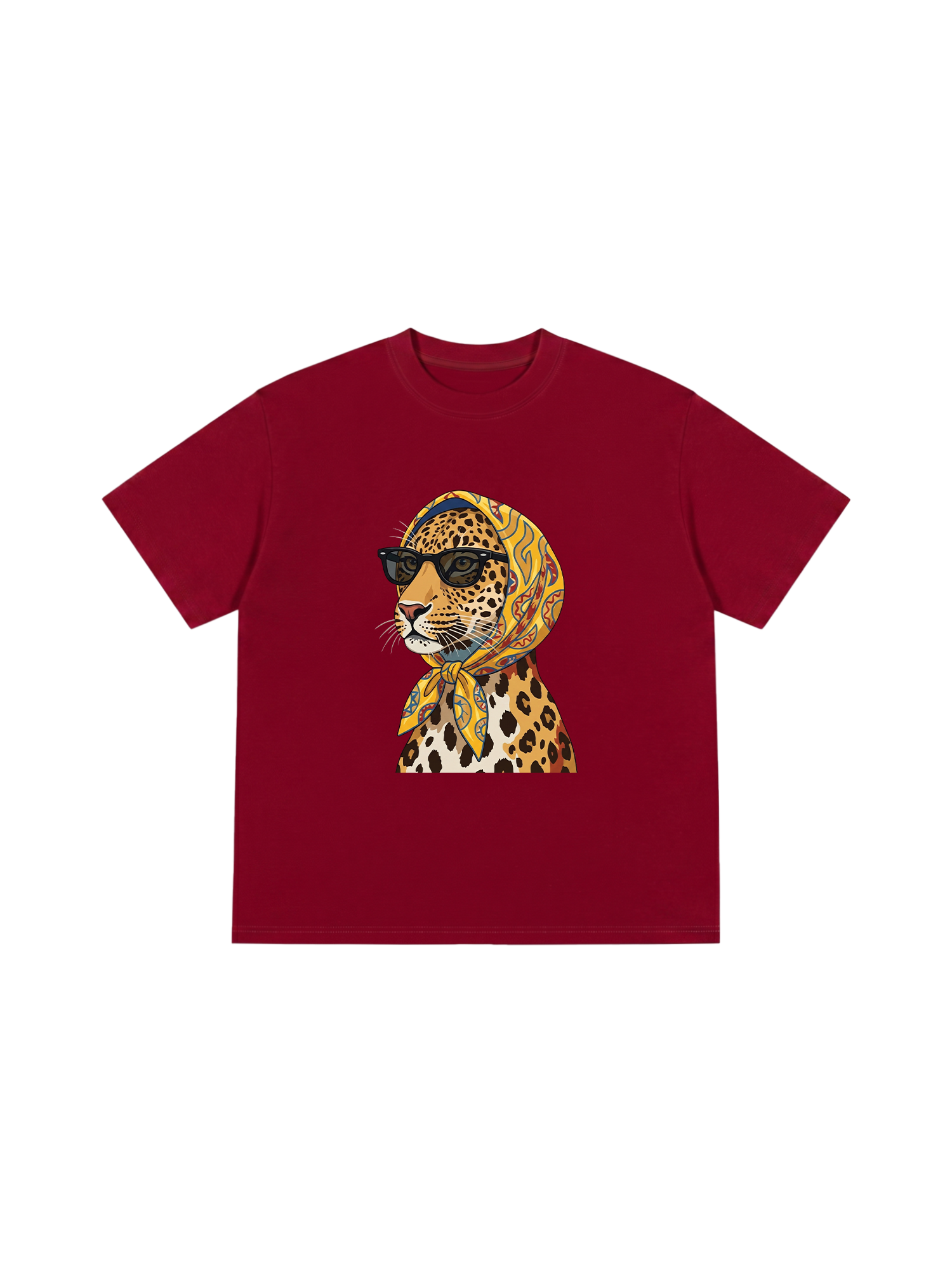 Áo Thun Relaxed Fit Urban Leopard Safari Chic