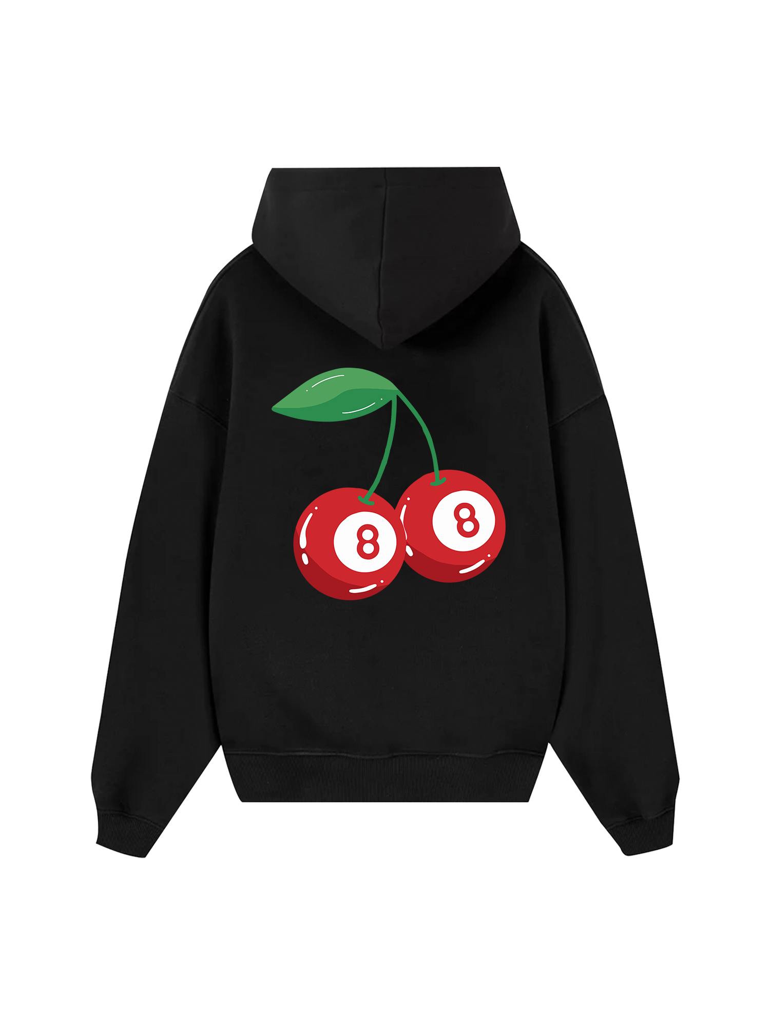 Billiards Cherry Lady Hoodie