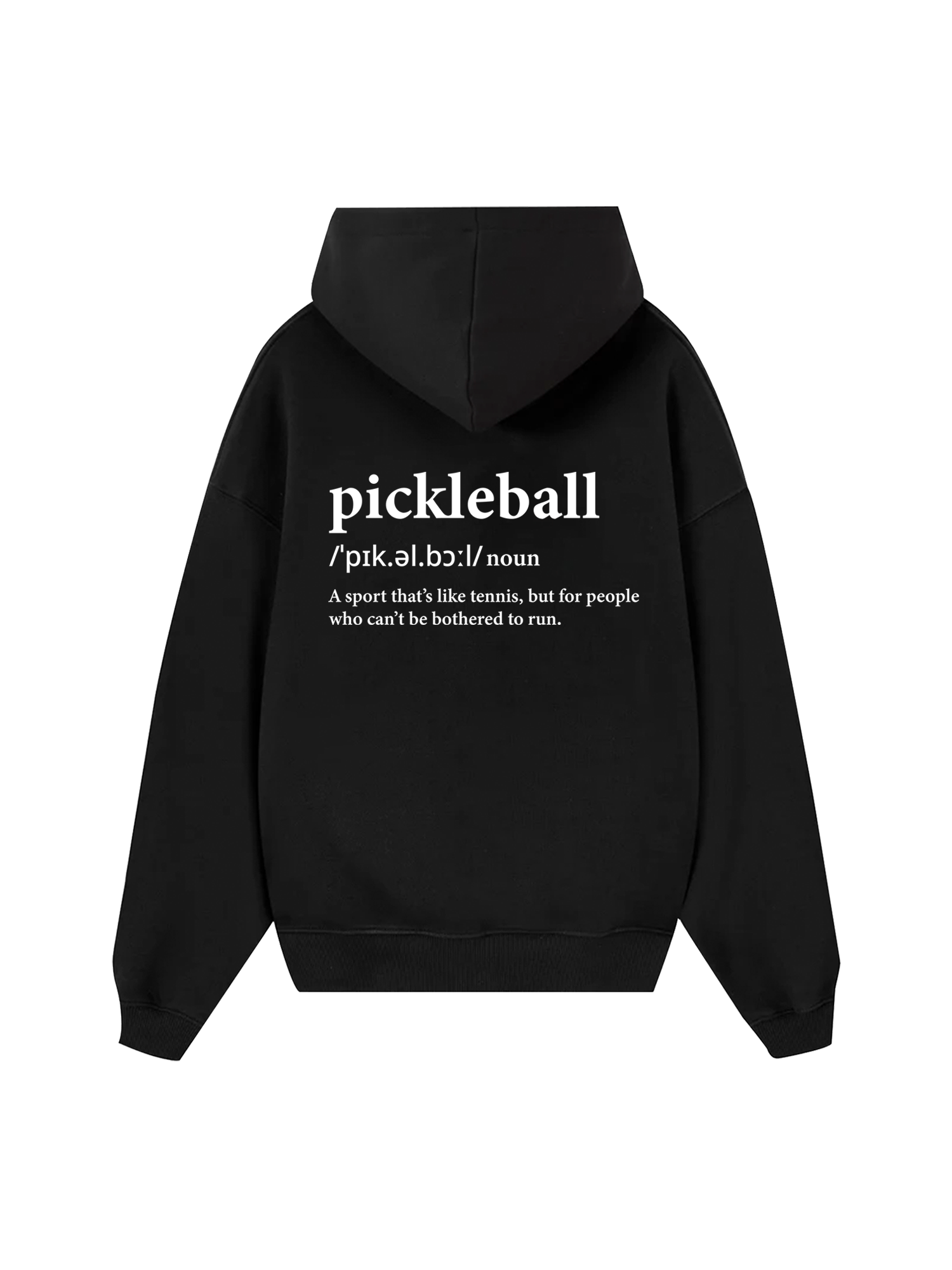 Pickleball Dictionary Hoodie