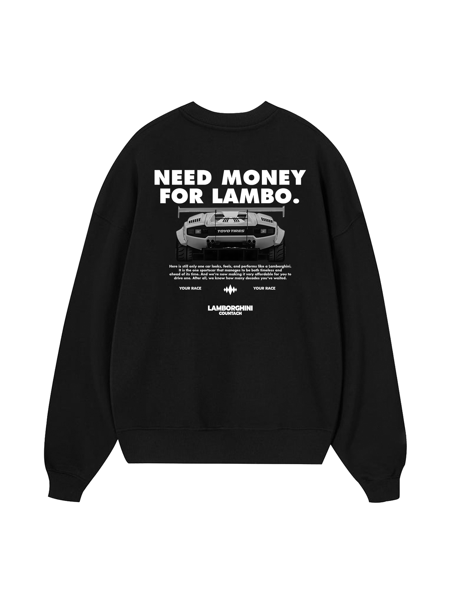 Lamborghini Countach LBWK Sweater
