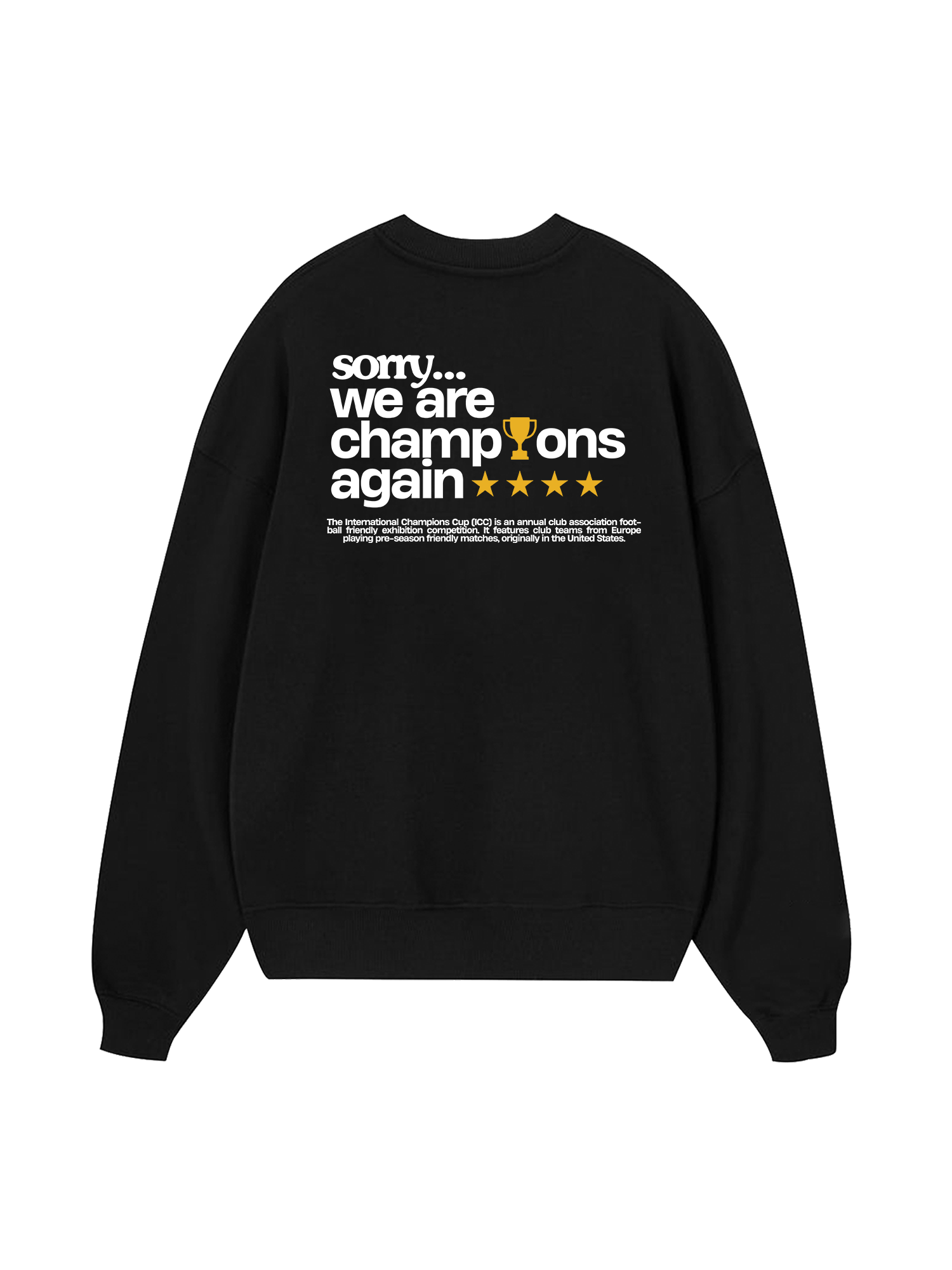 Champions Back To Back Sweater