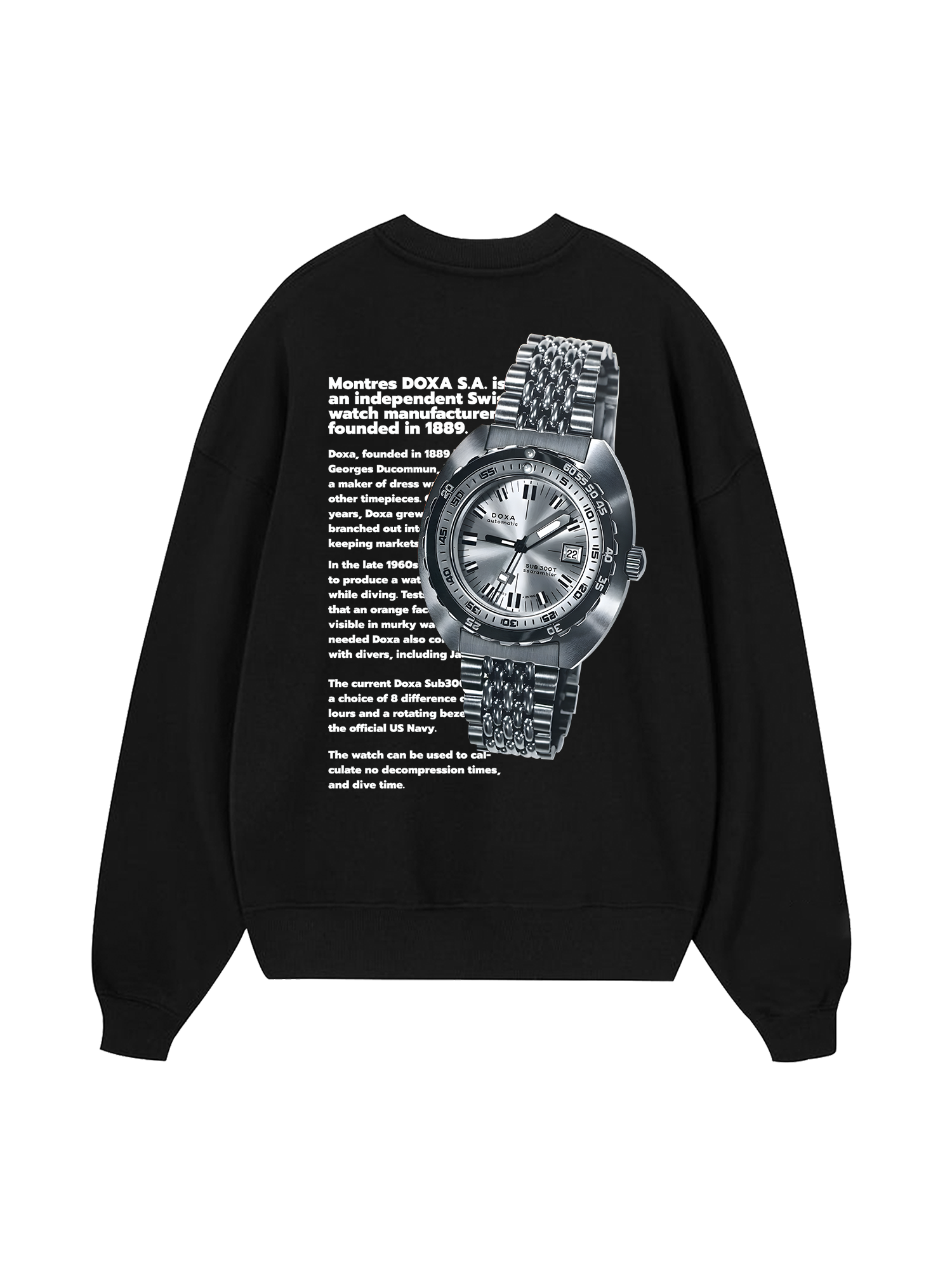 Watch Doxa X300 Sweater