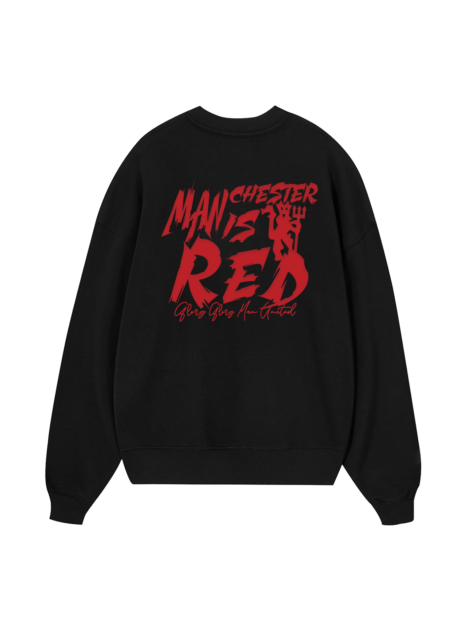 Manchester Is Red Glory Glory Sweater
