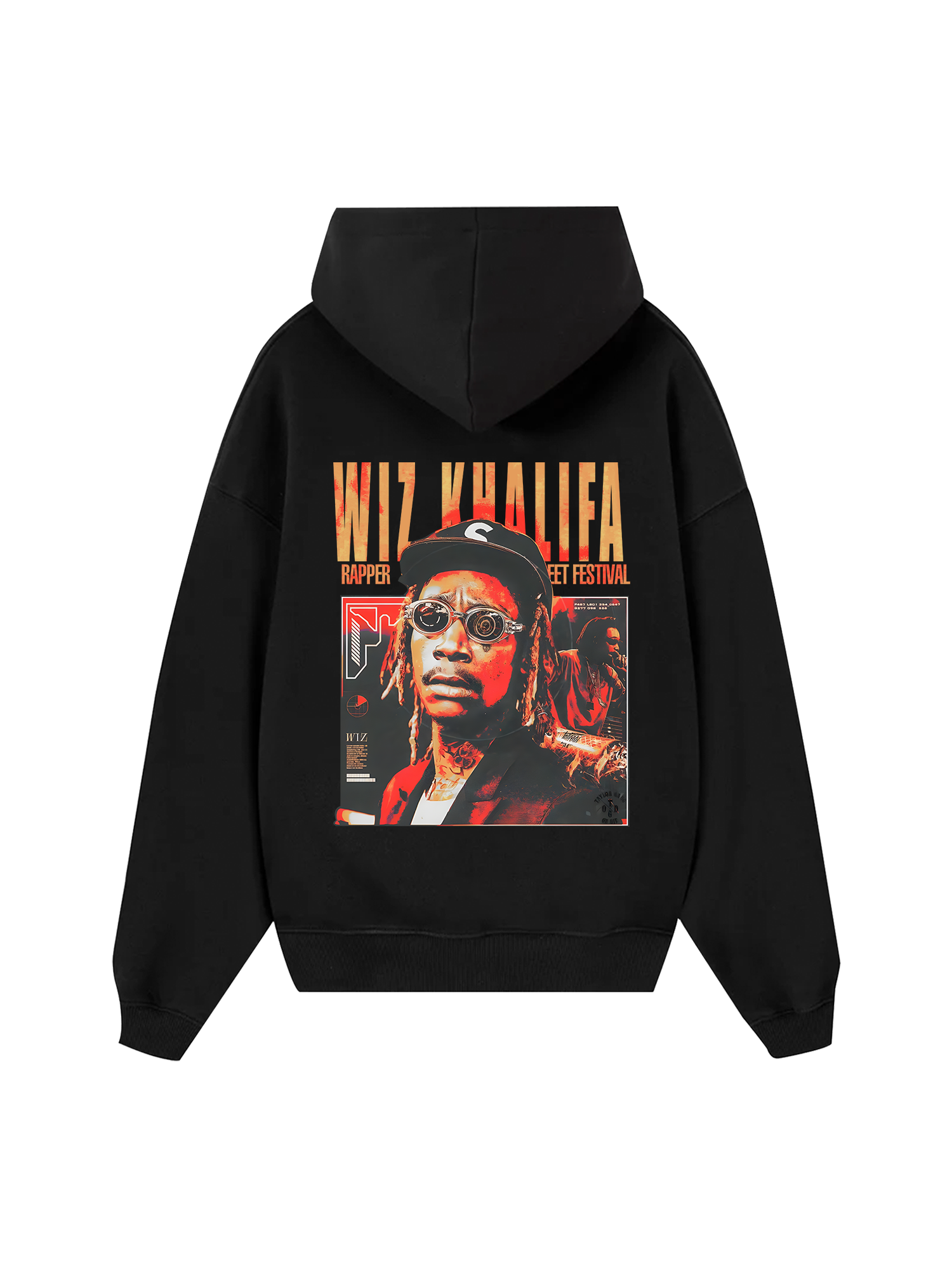 Rapper Wiz Khalifa Street Festival Hoodie