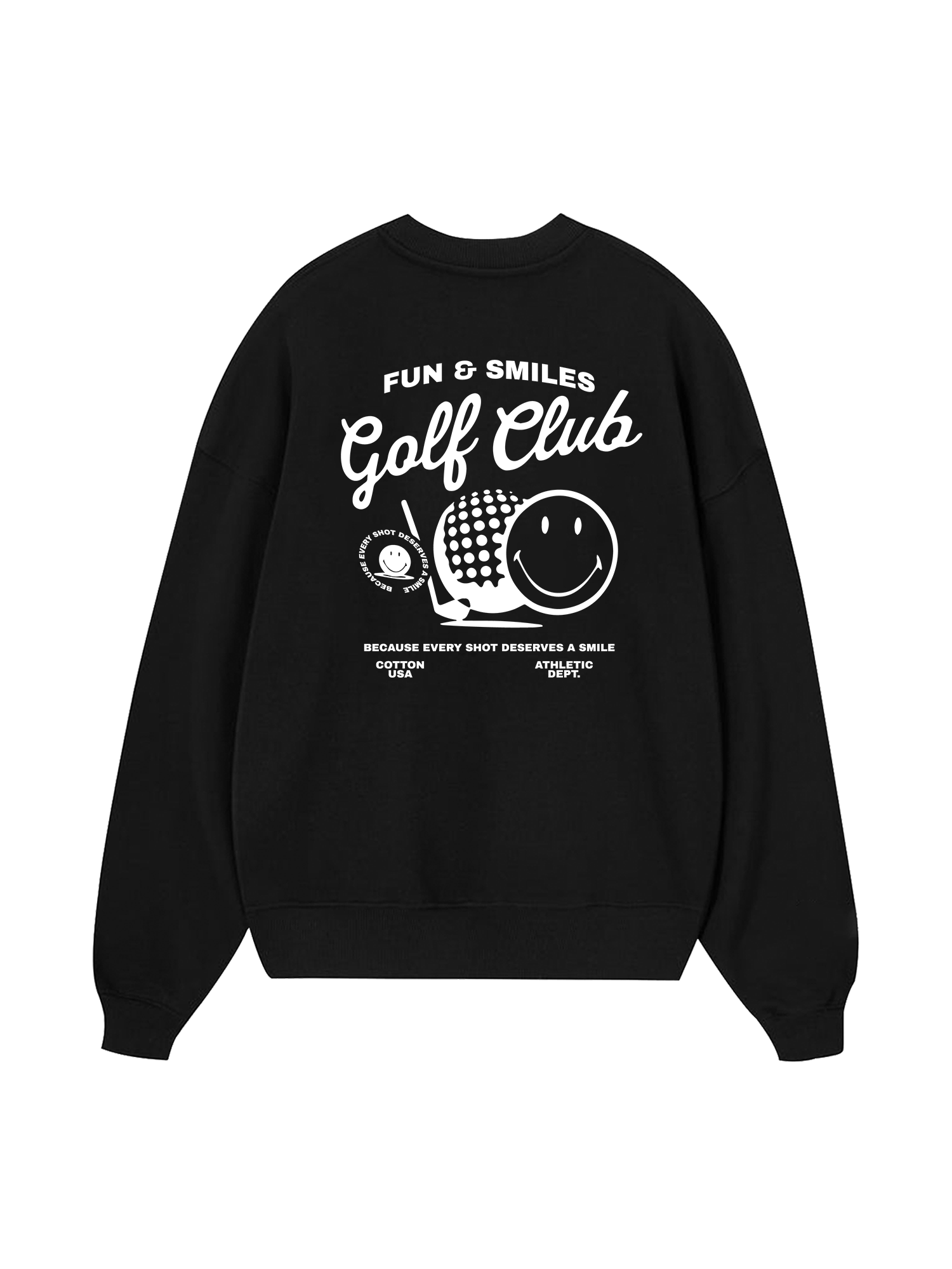 Golf Deserves A Smile Sweater