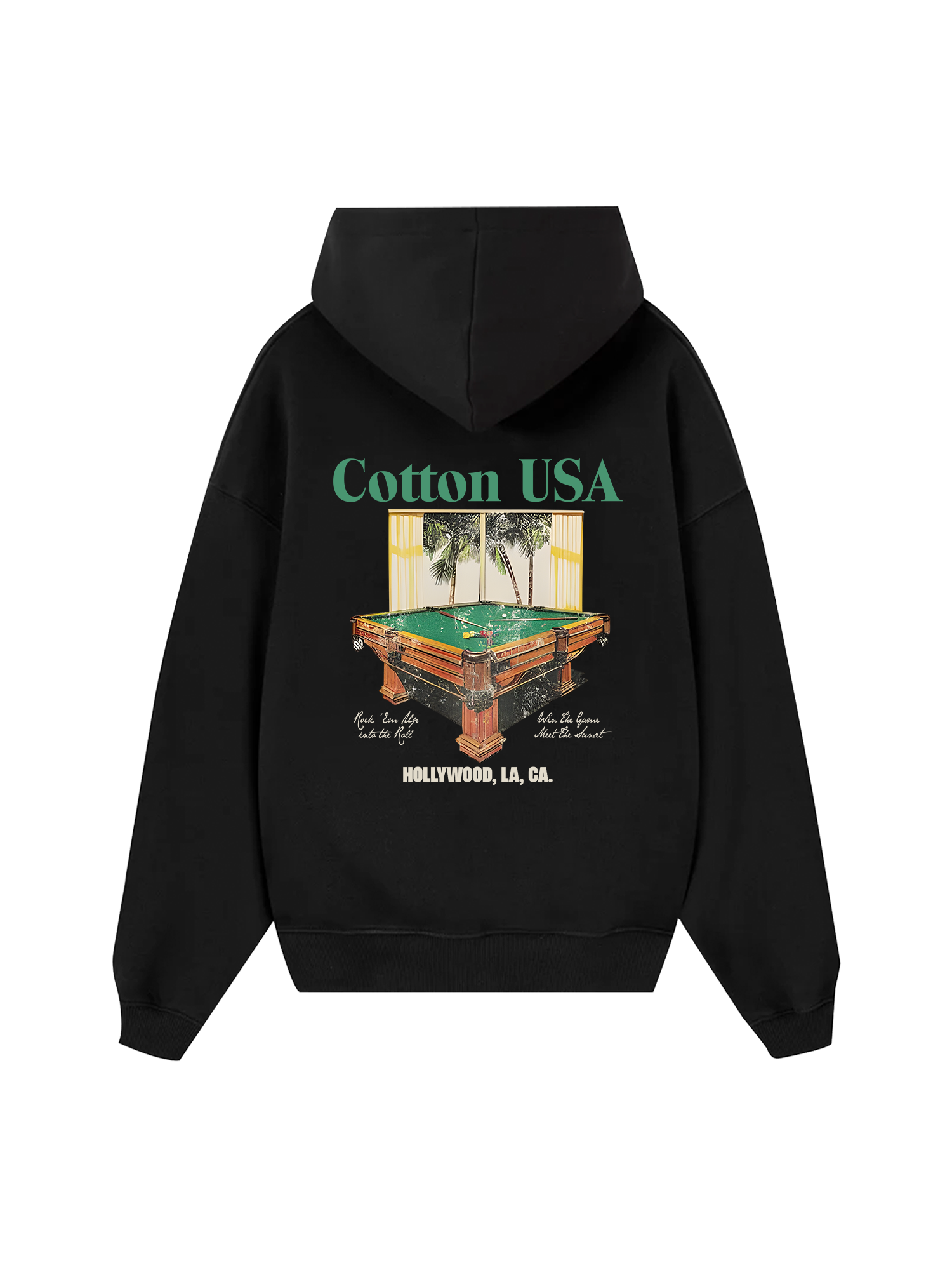 Billiards Meet The Sunset Hoodie