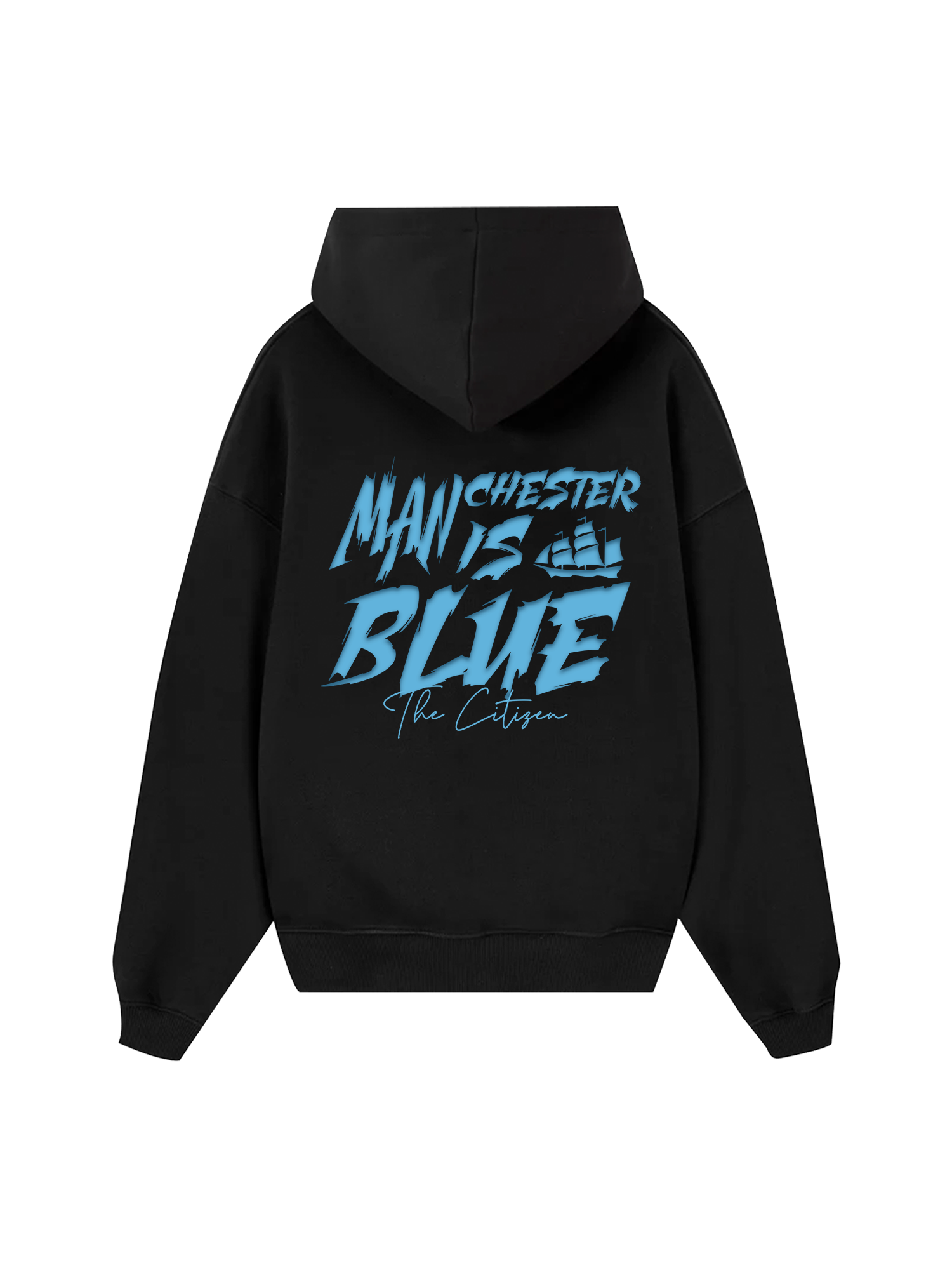 Manchester Is Blue Hoodie