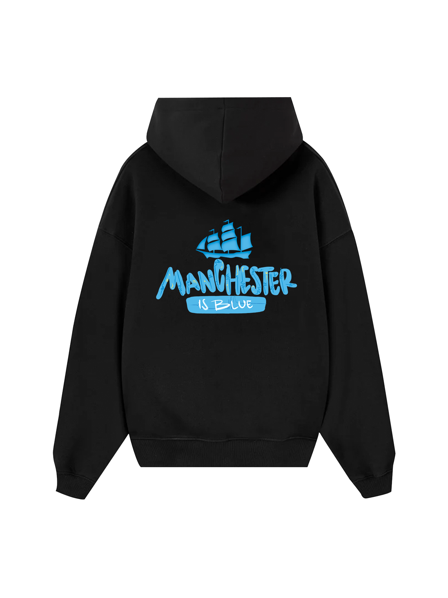 Manchester Is Blue Ver 2 Hoodie