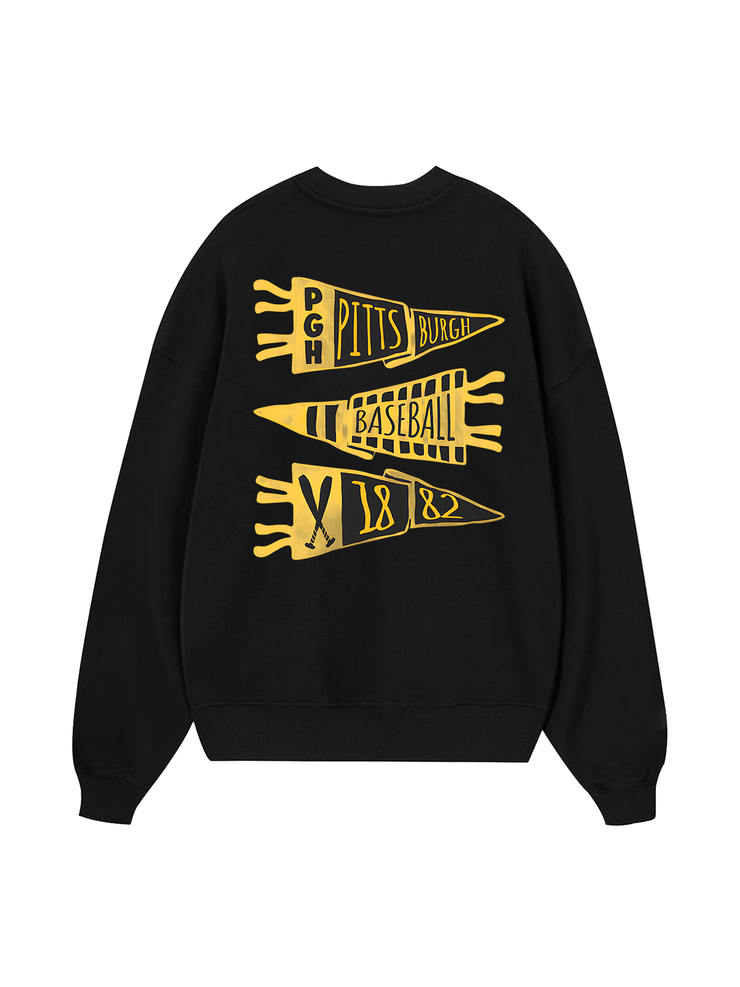 Baseball Pitts Burgh Sweater