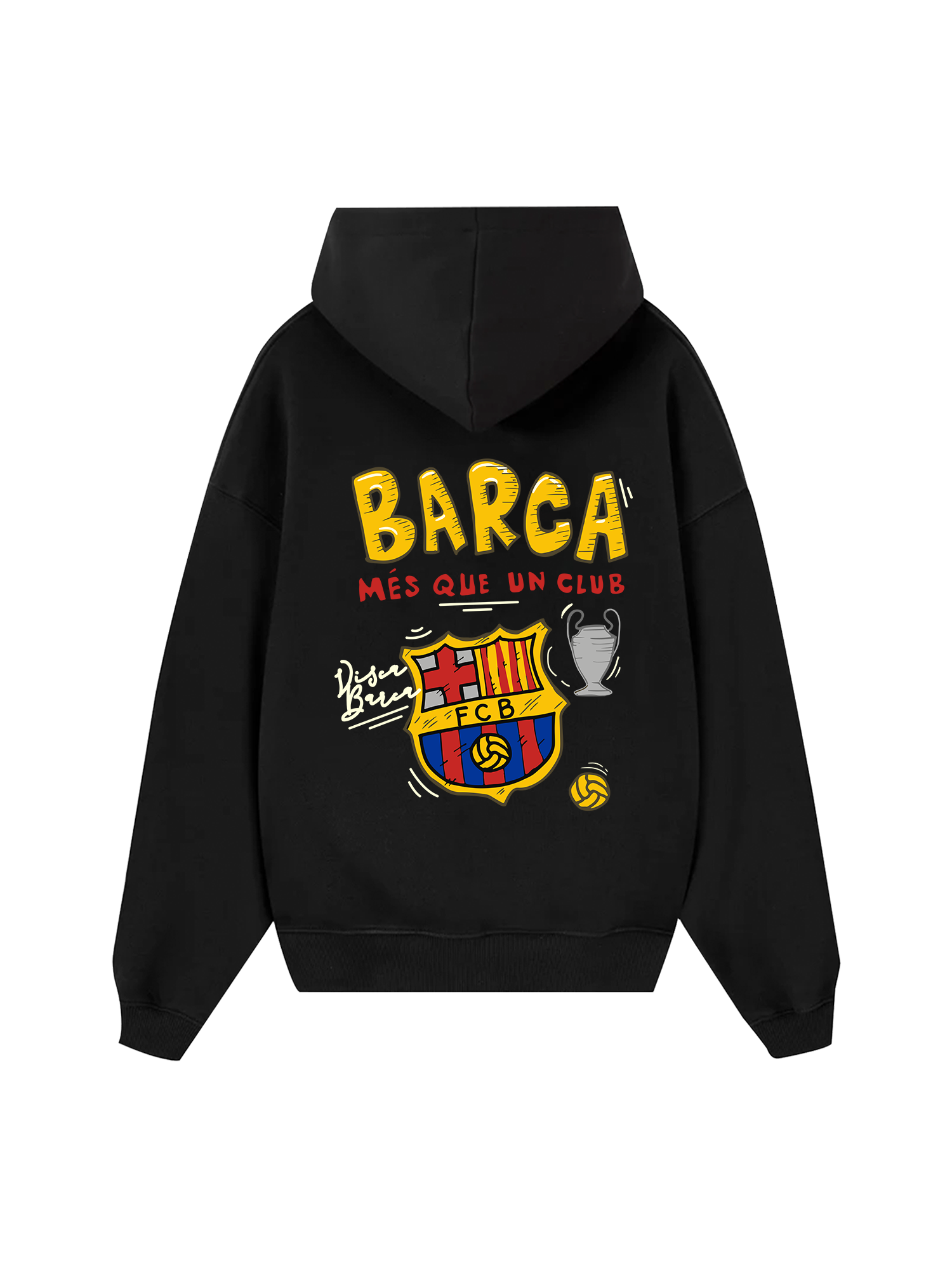 Barca Més Que Un Club Hoodie