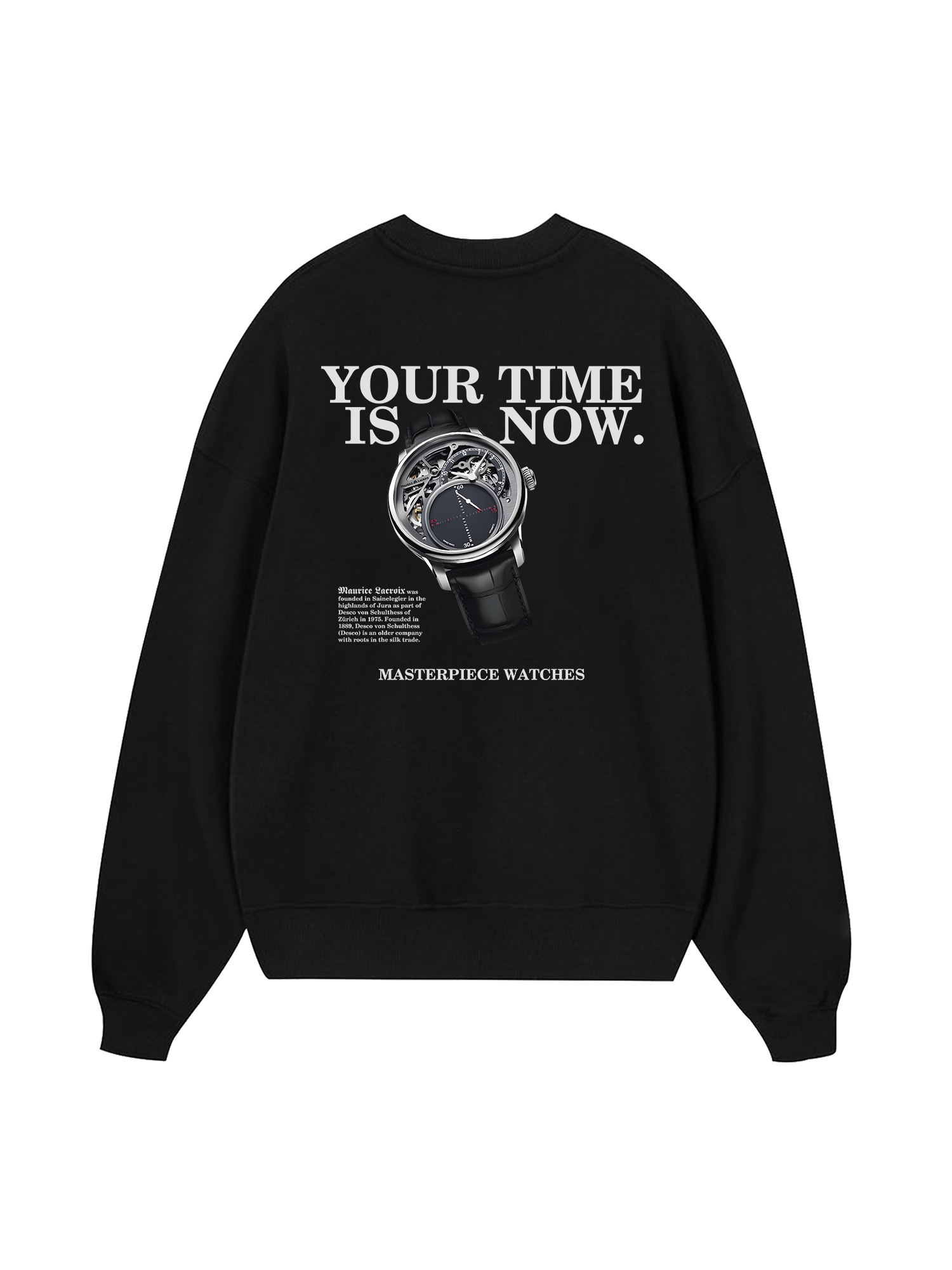 Watch Your Time Is Now Sweater