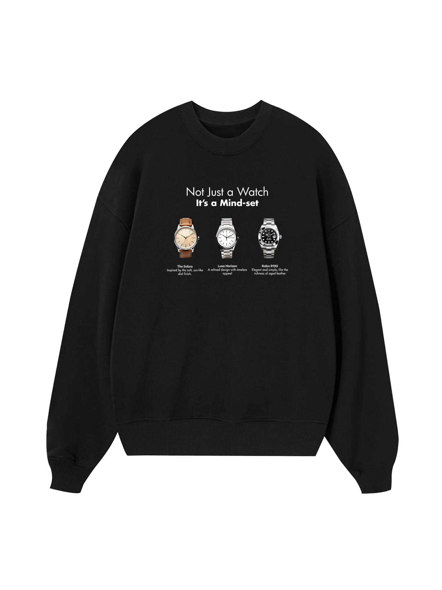 Watch It_s A Mindset Sweater