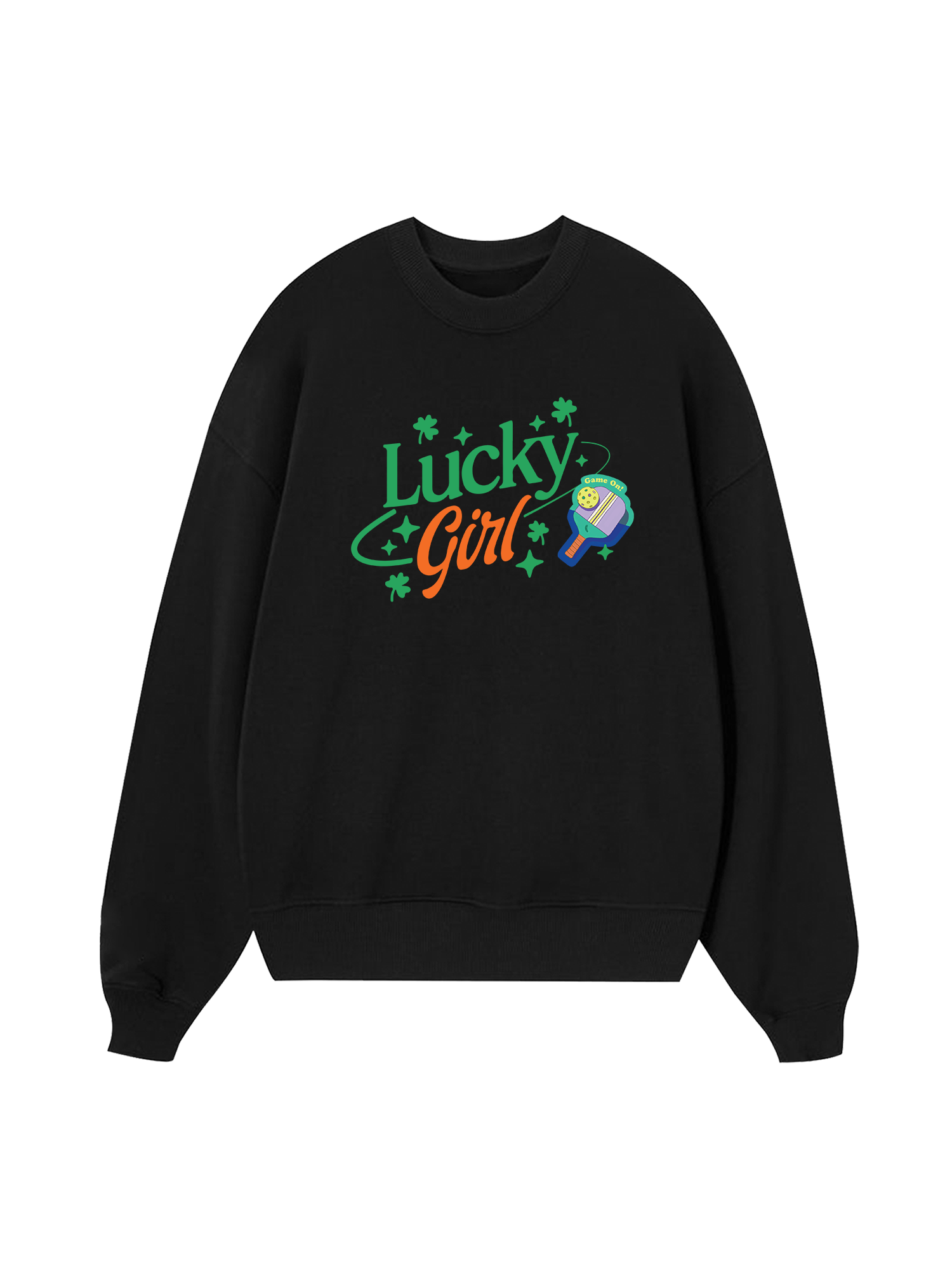 Pickleball Lucky Girl Sweater