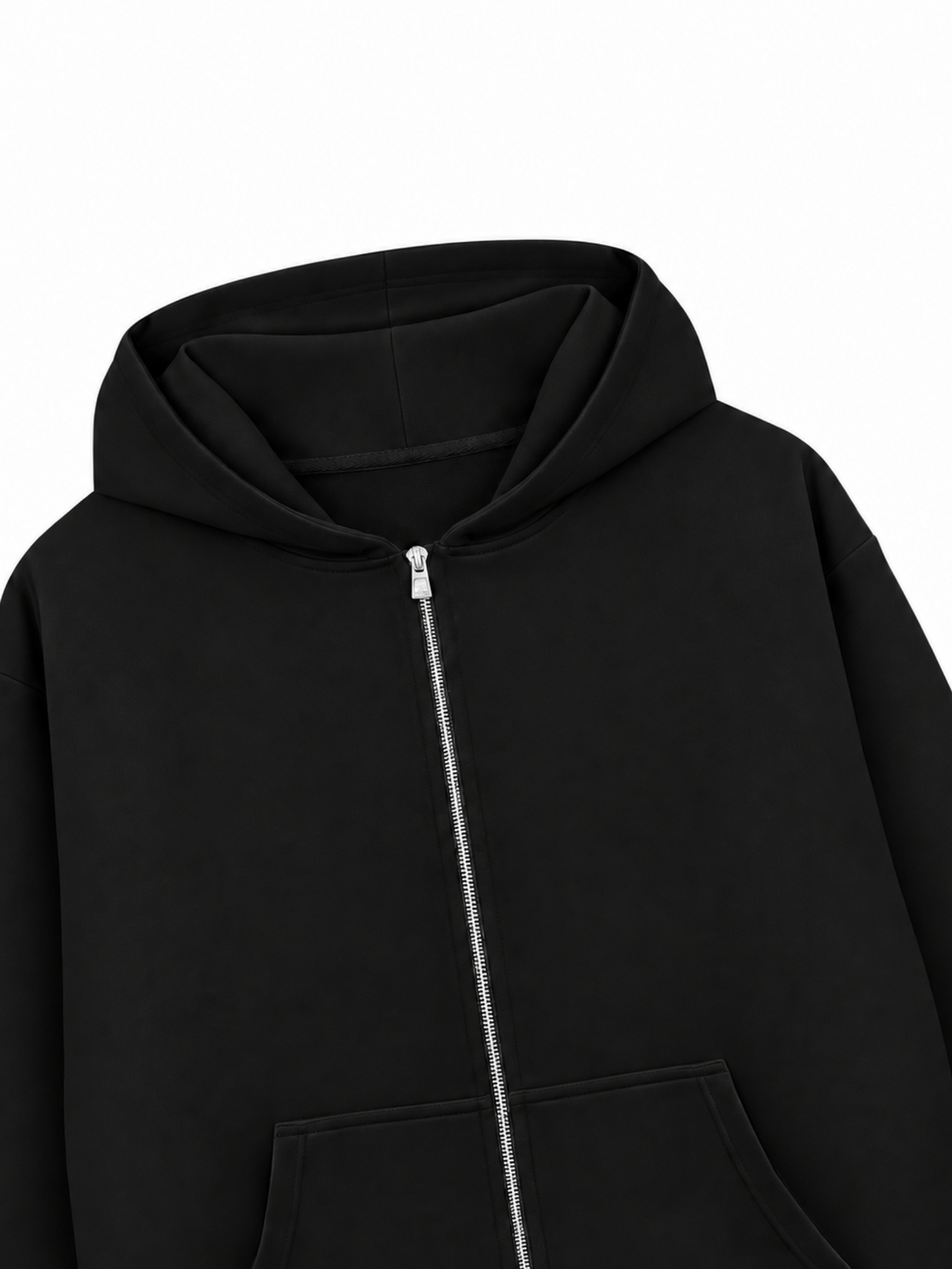 Áo Hoodie Zip Nỉ Hai Da Cotton USA Basic