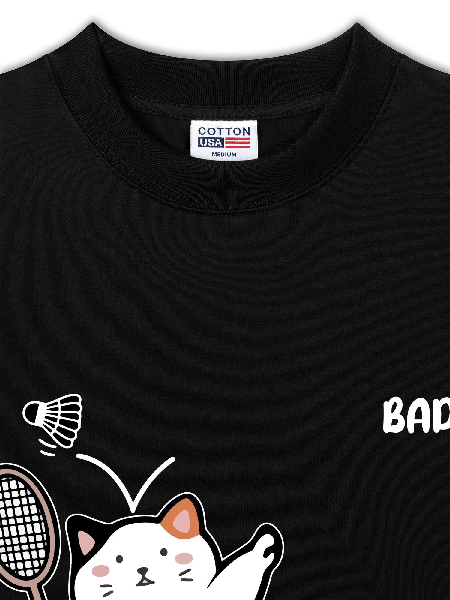 Áo Thun Relaxed Fit Badminton Jumping Smash