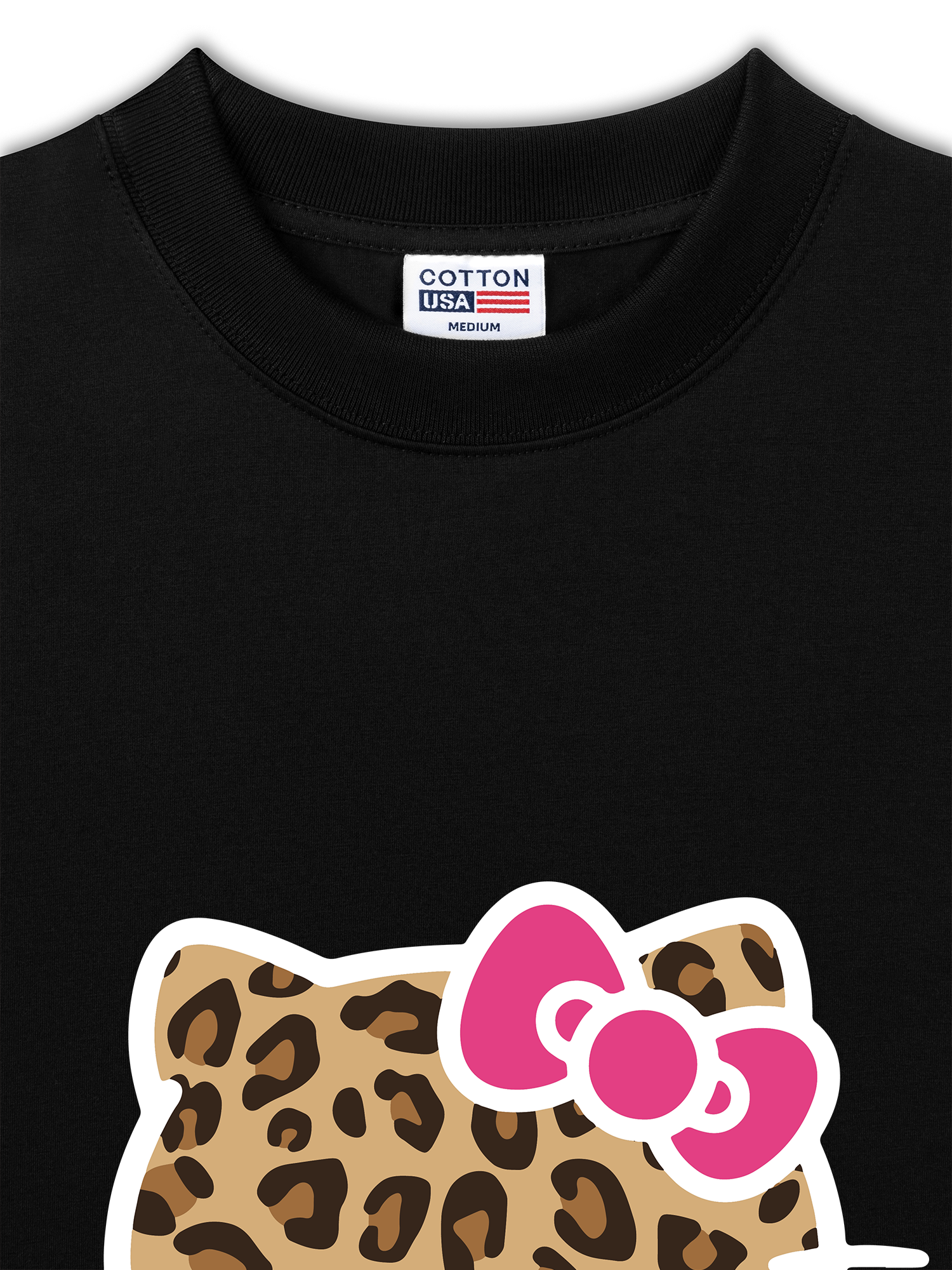 Áo Thun Relaxed Fit Urban Leopard Kitty