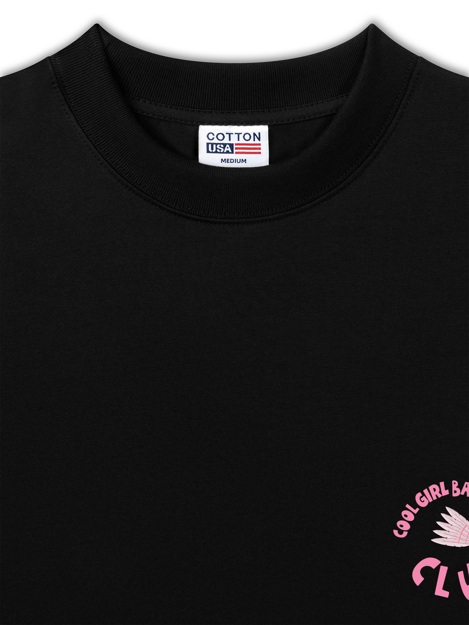 Áo Thun Relaxed Fit Badminton Cool Girl Club