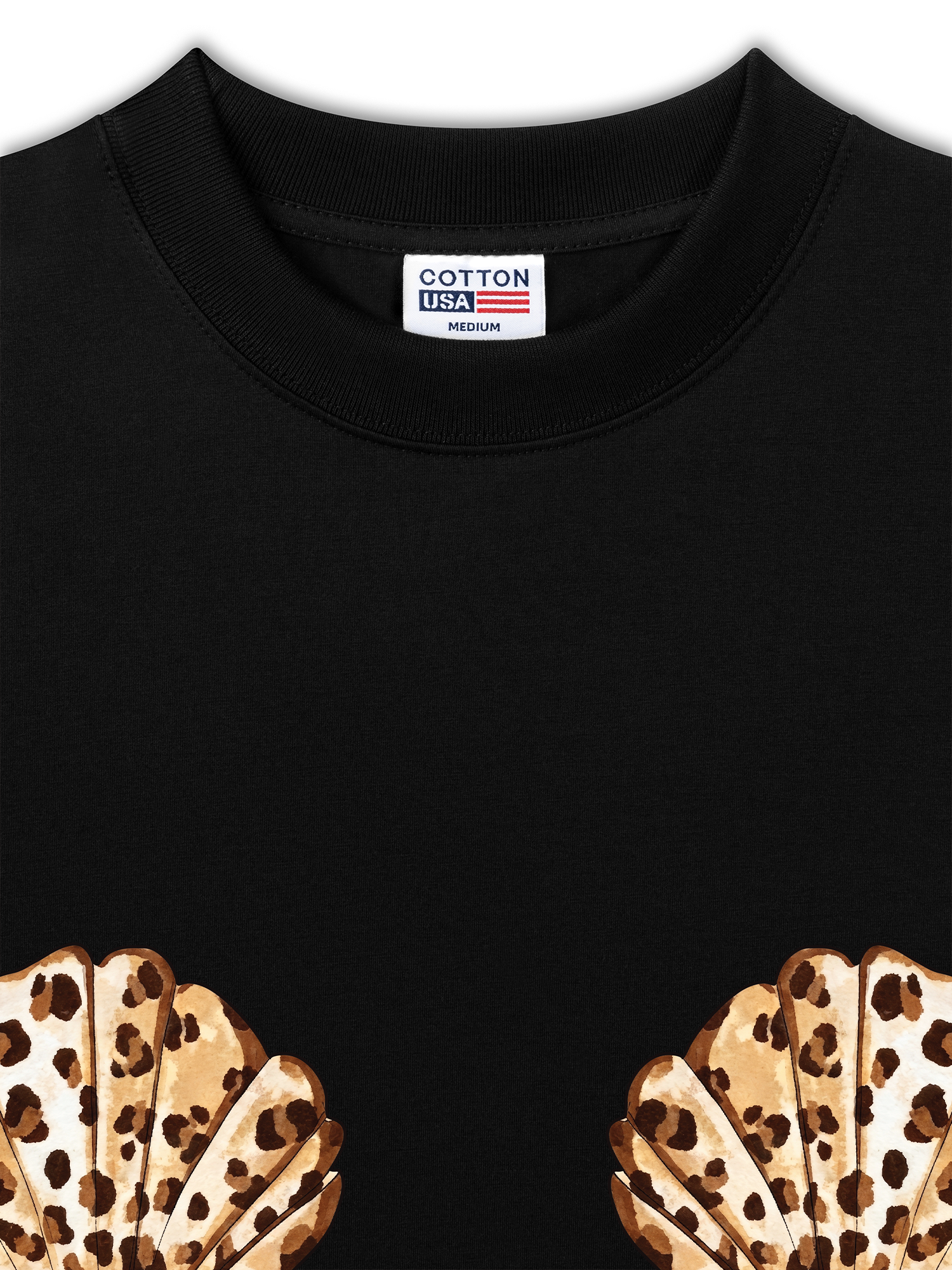 Áo Thun Relaxed Fit Urban Leopard Feline Shell
