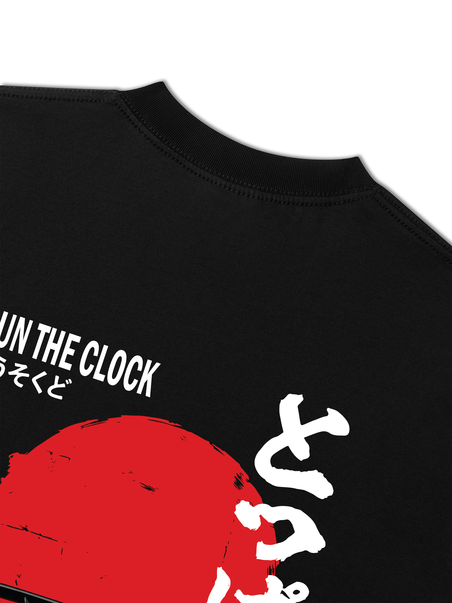 Áo Thun Relaxed Fit JDM Car Outrun The Clock