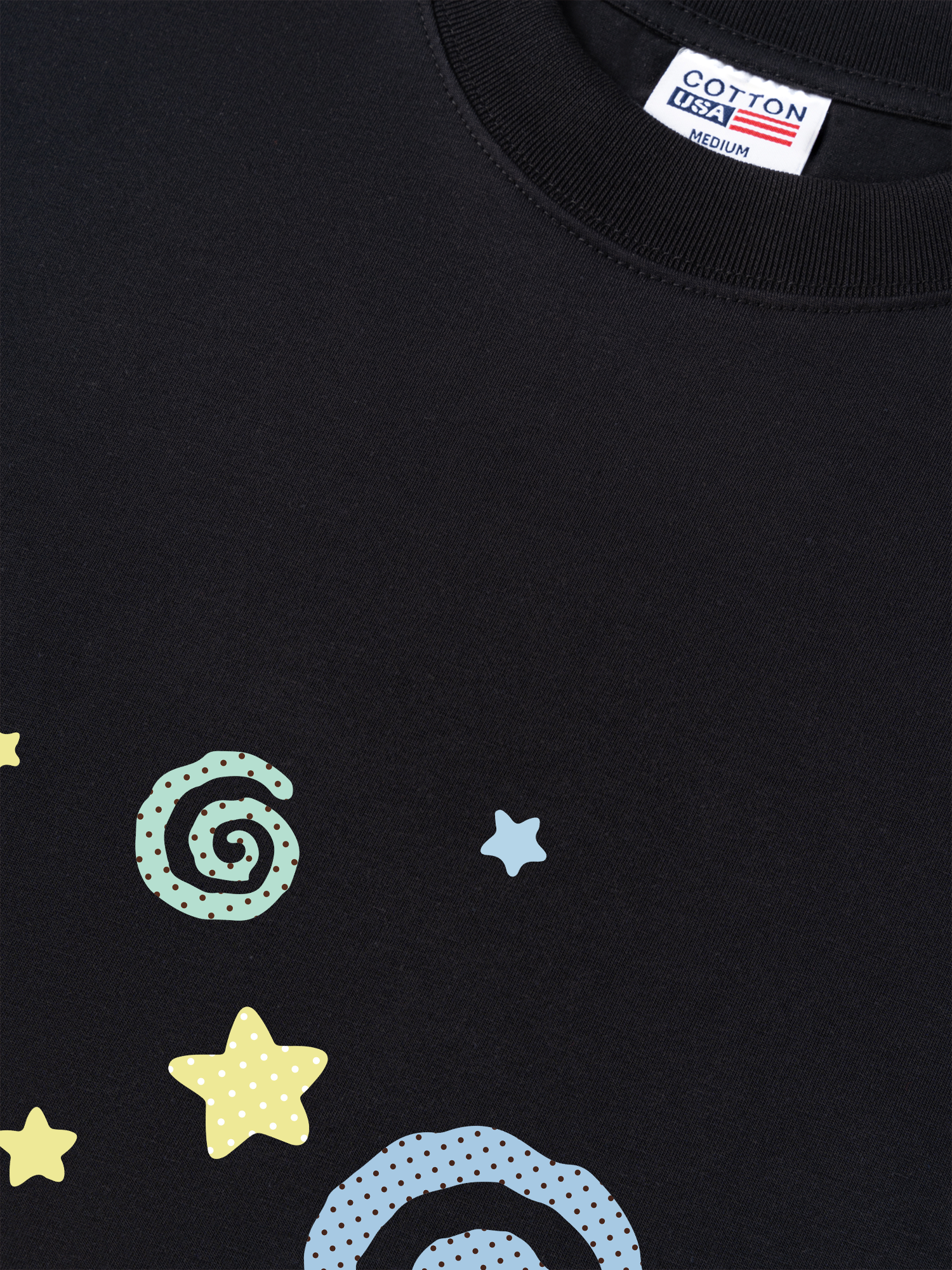 Áo Thun Relaxed Fit Dotty Mood Pastel Dreams