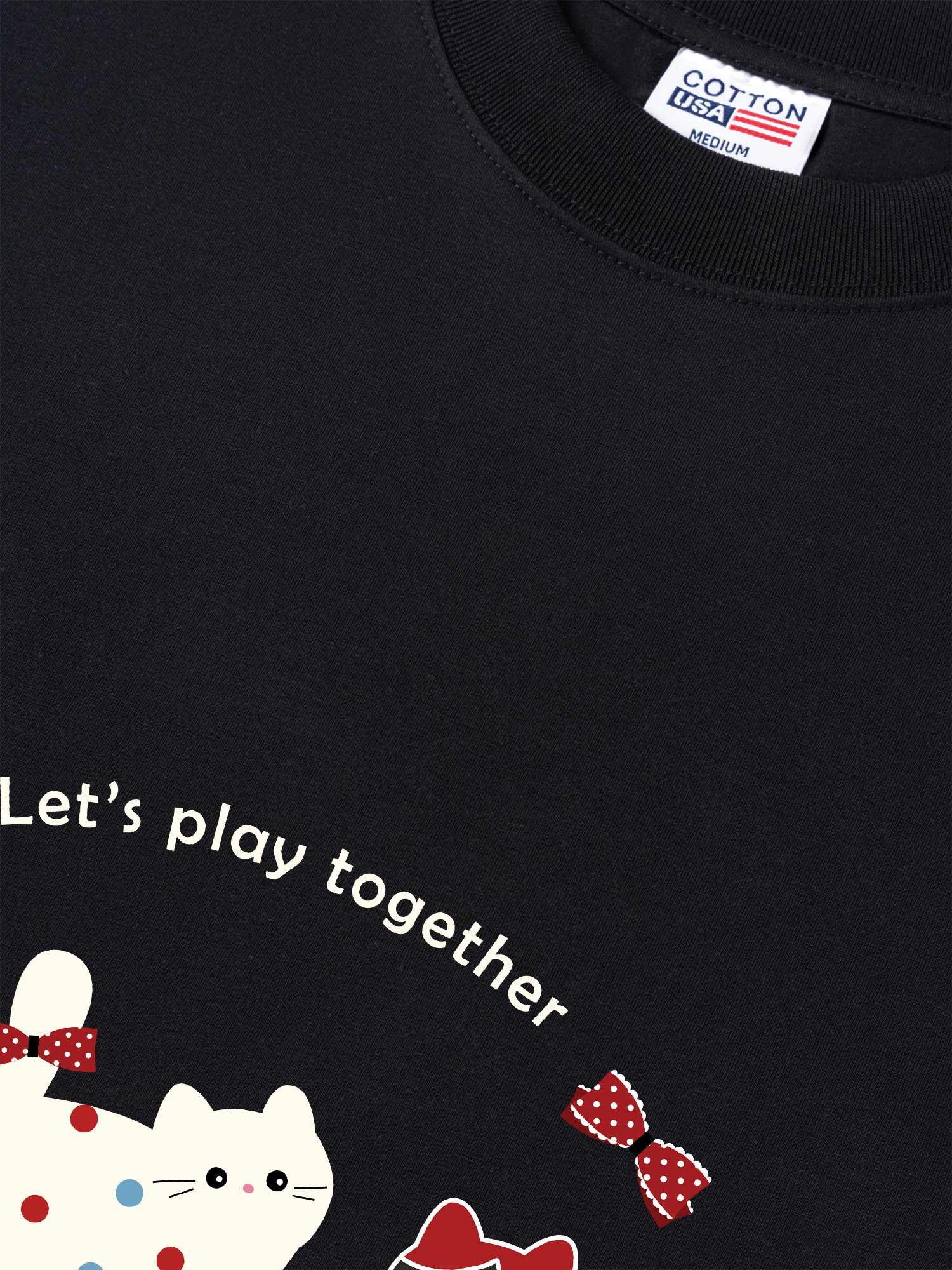 Áo Thun Relaxed Fit Dotty Mood Play Together