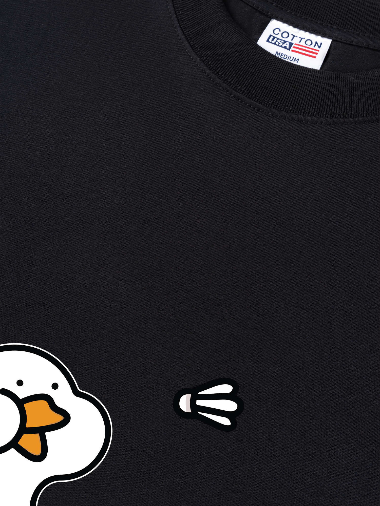 Áo Thun Relaxed Fit Badminton The Shuttle Duck